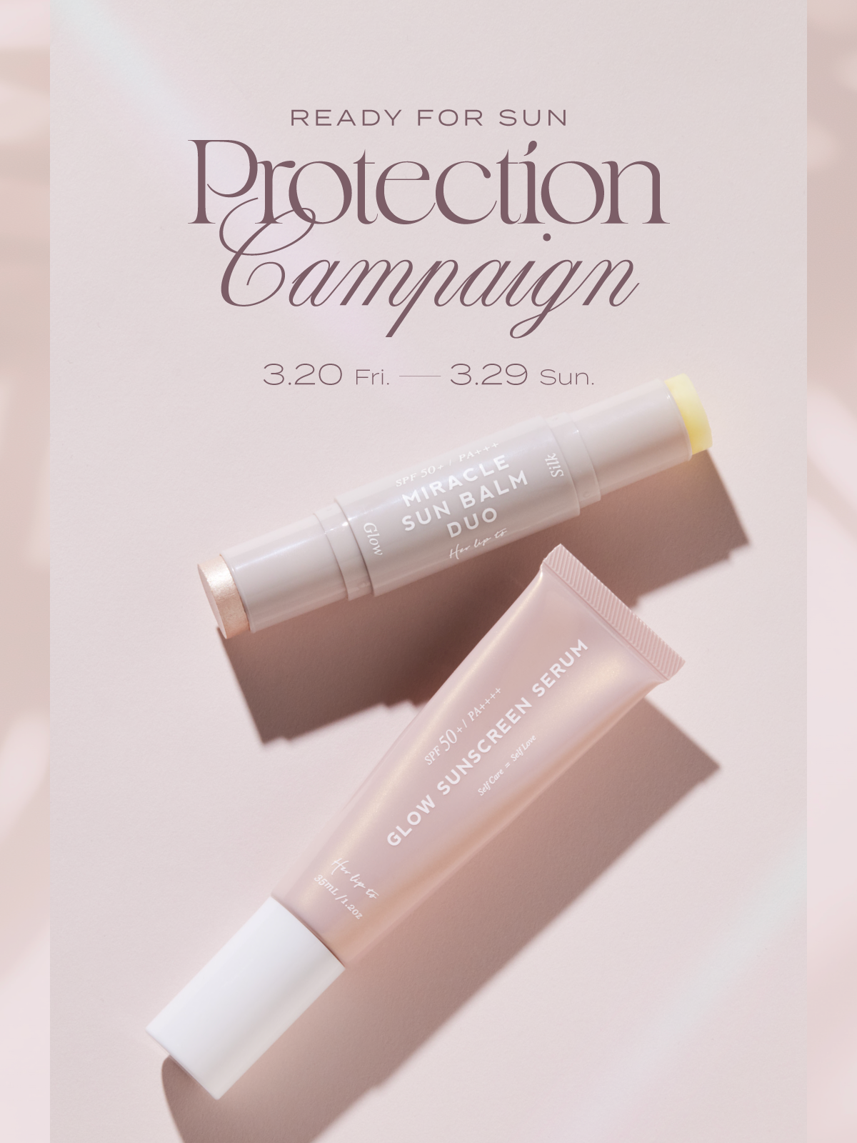 【Info】READY FOR SUNPROTECTION CAMPAIGN