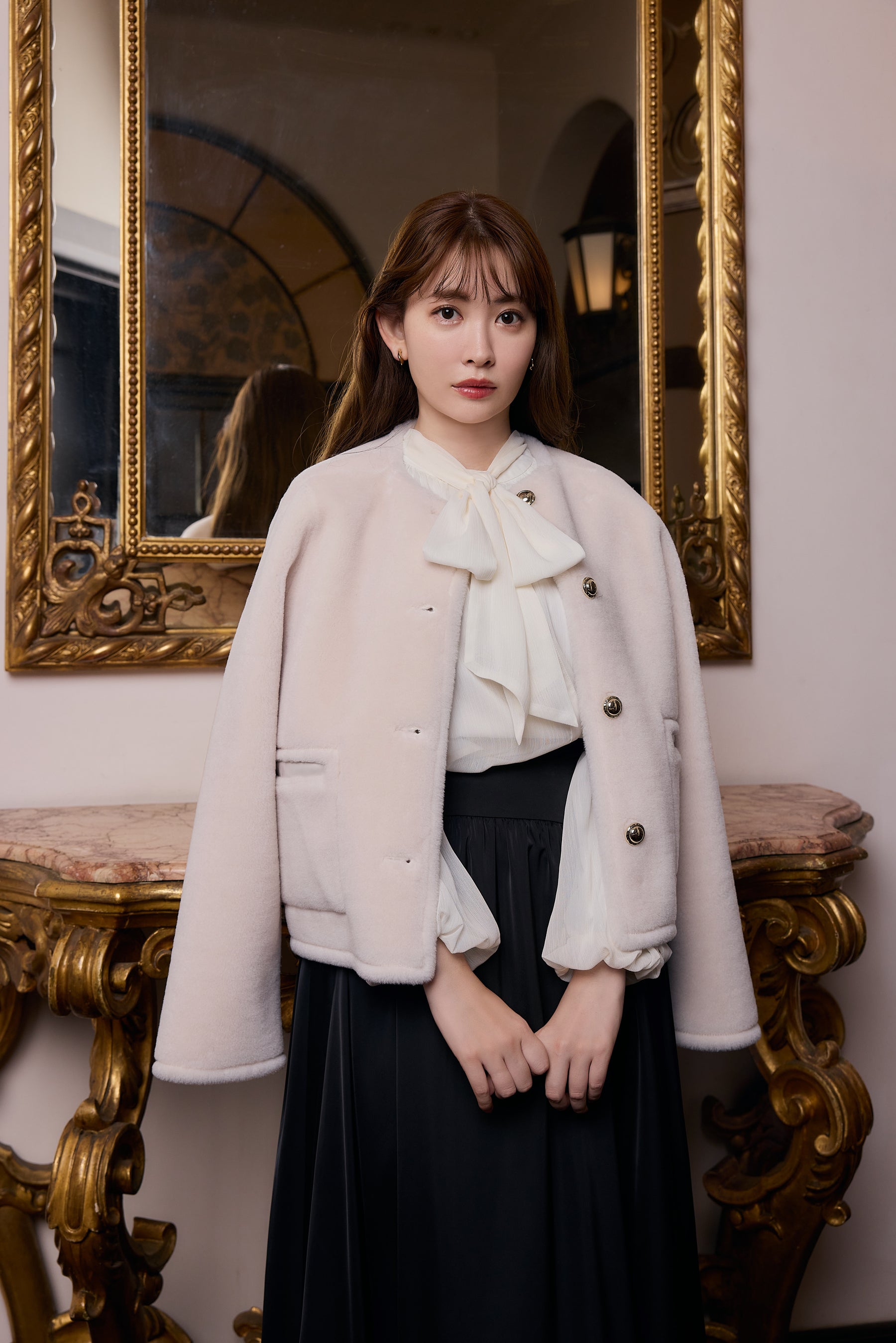 【11月上旬発送】Lausanne Wool Short Coat