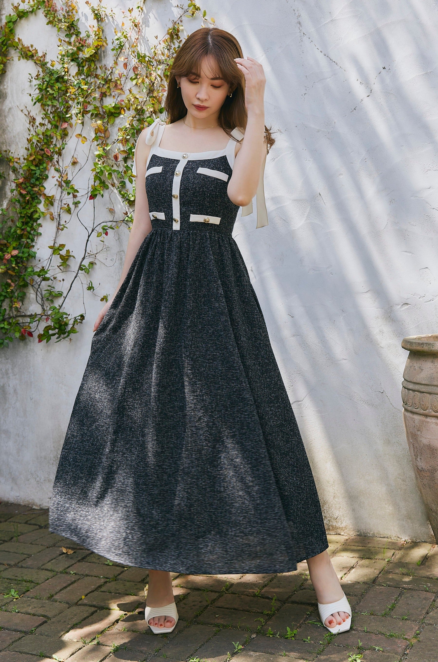 【新色】Verona Tweed Long Dress