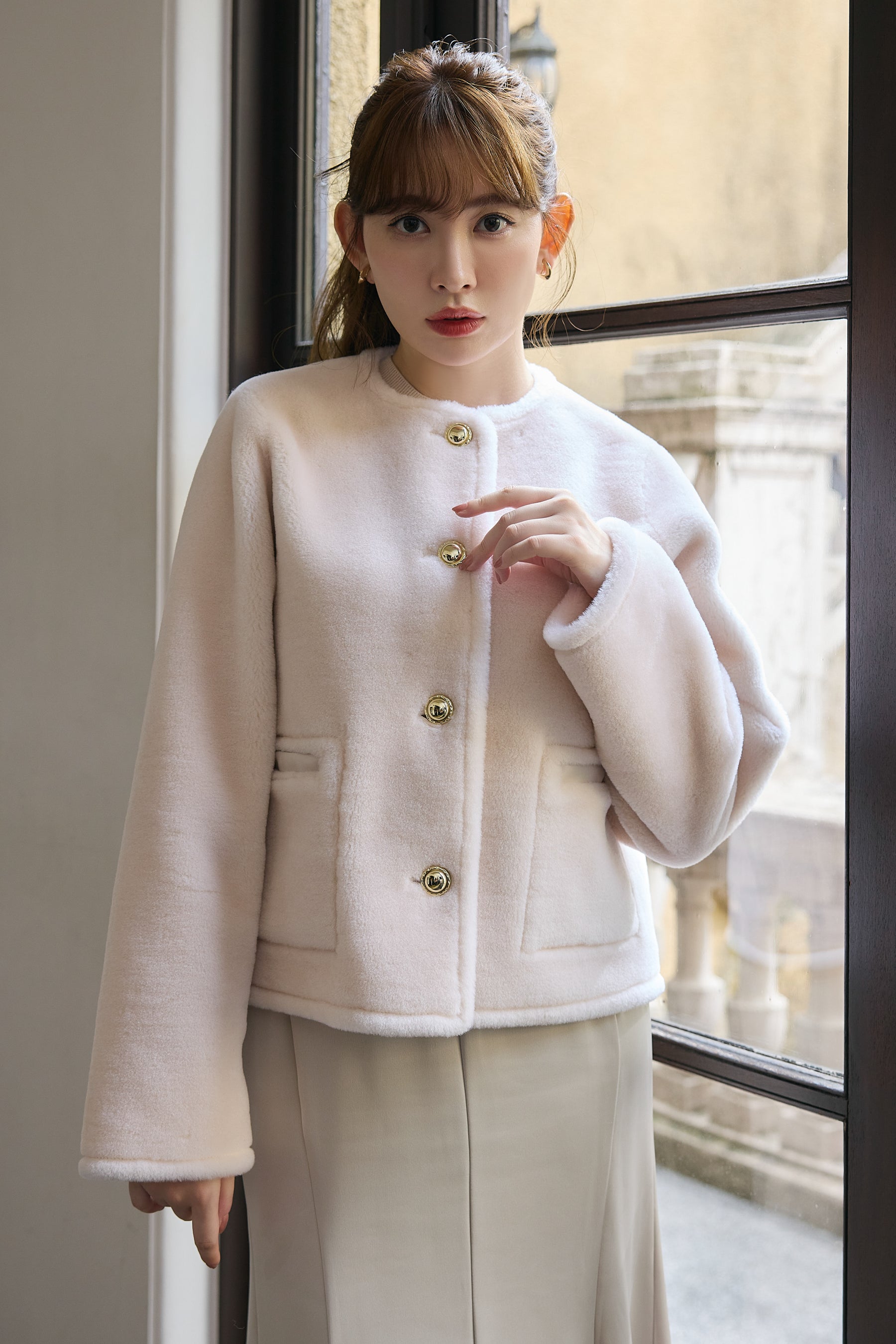 【11月上旬発送】Lausanne Wool Short Coat
