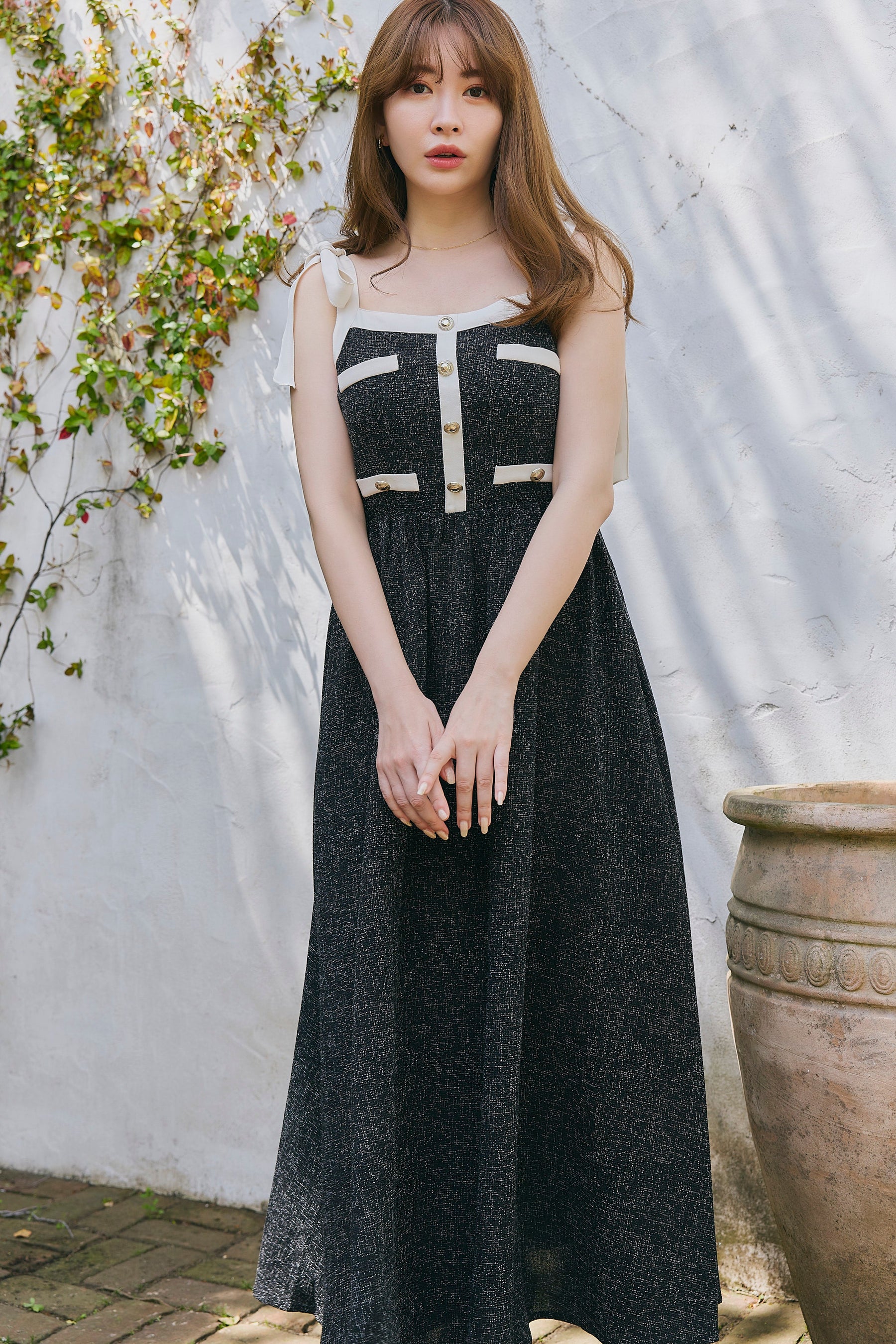 【新色】Verona Tweed Long Dress