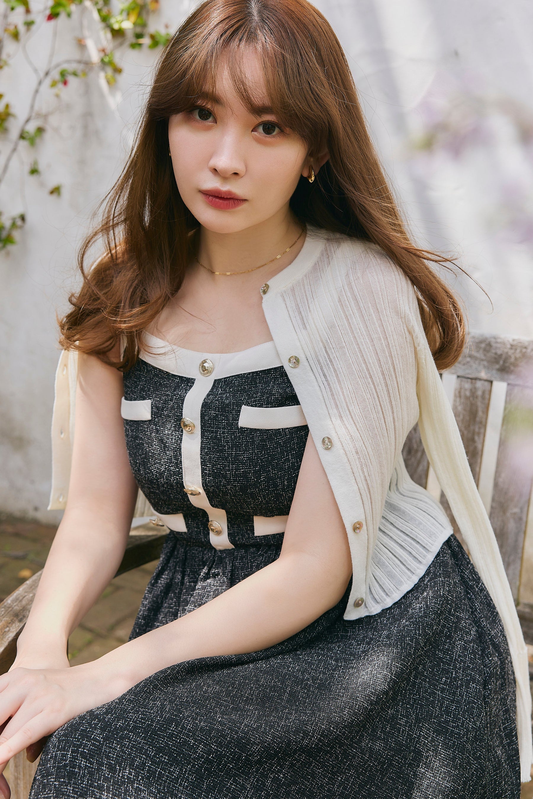 【新色】Verona Tweed Long Dress