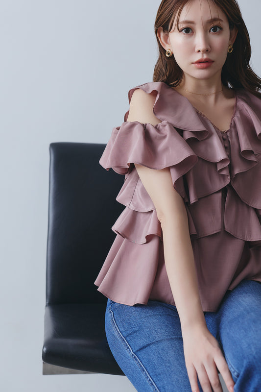 【8月上旬發送】Olivia Tiered Top