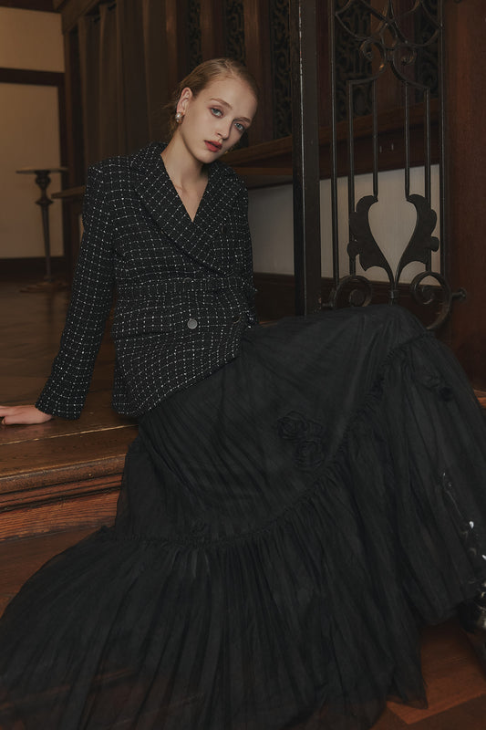 Vol.1 Rose Tulle Skirt