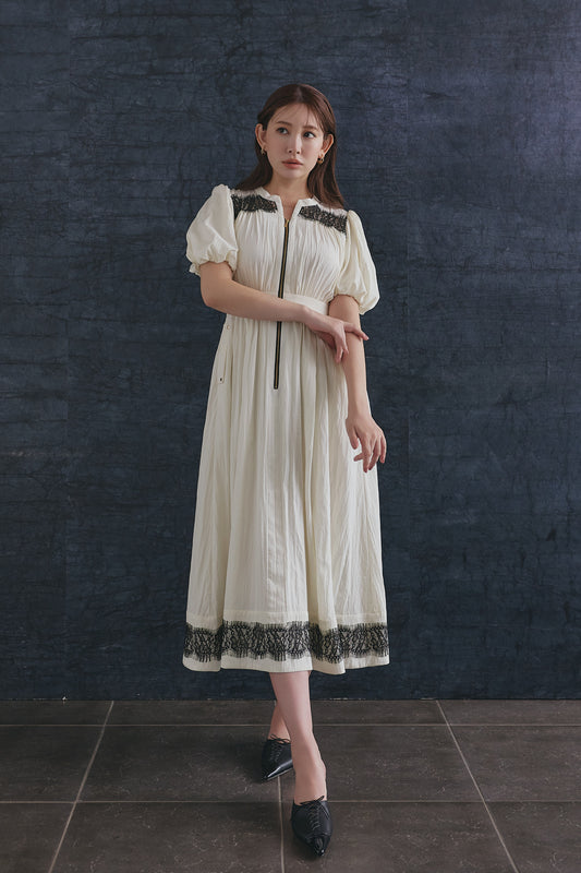 Aurelia Front Zip Dress