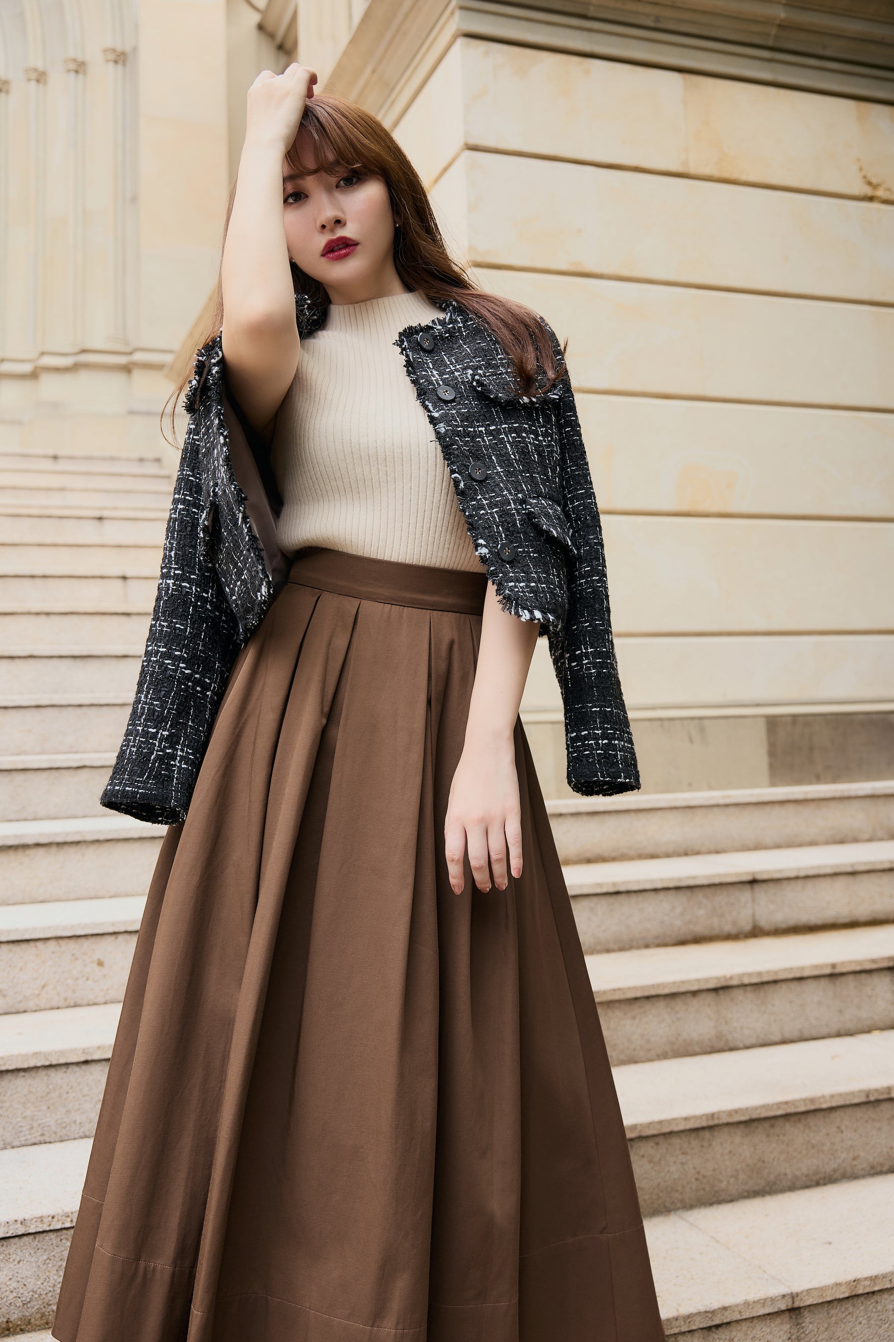 Saint Germain Fancy Tweed Jacket