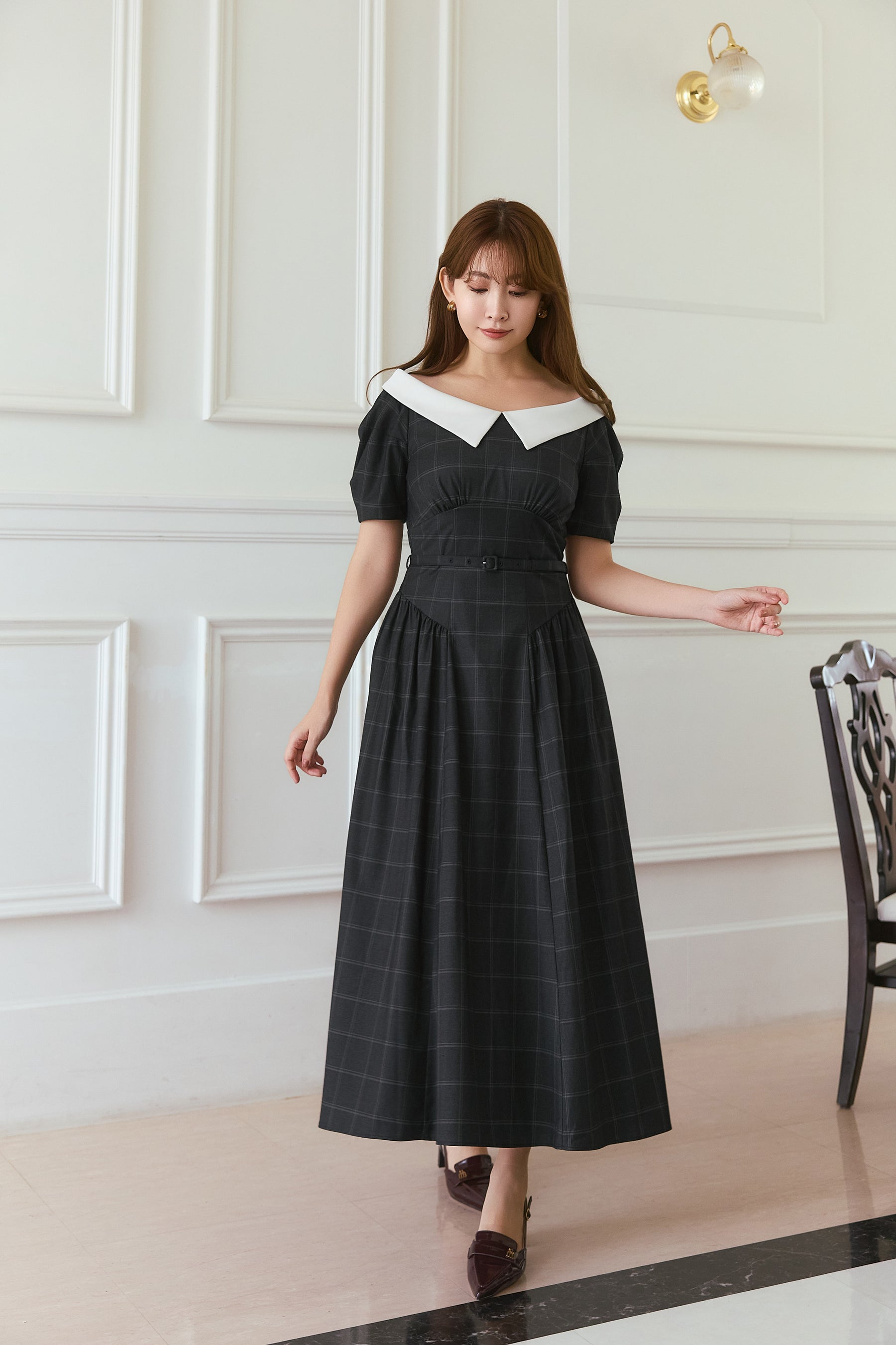 Coralie Belted Dress