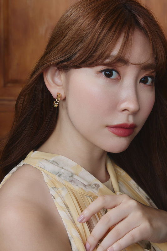 Jewel Arc Earrings