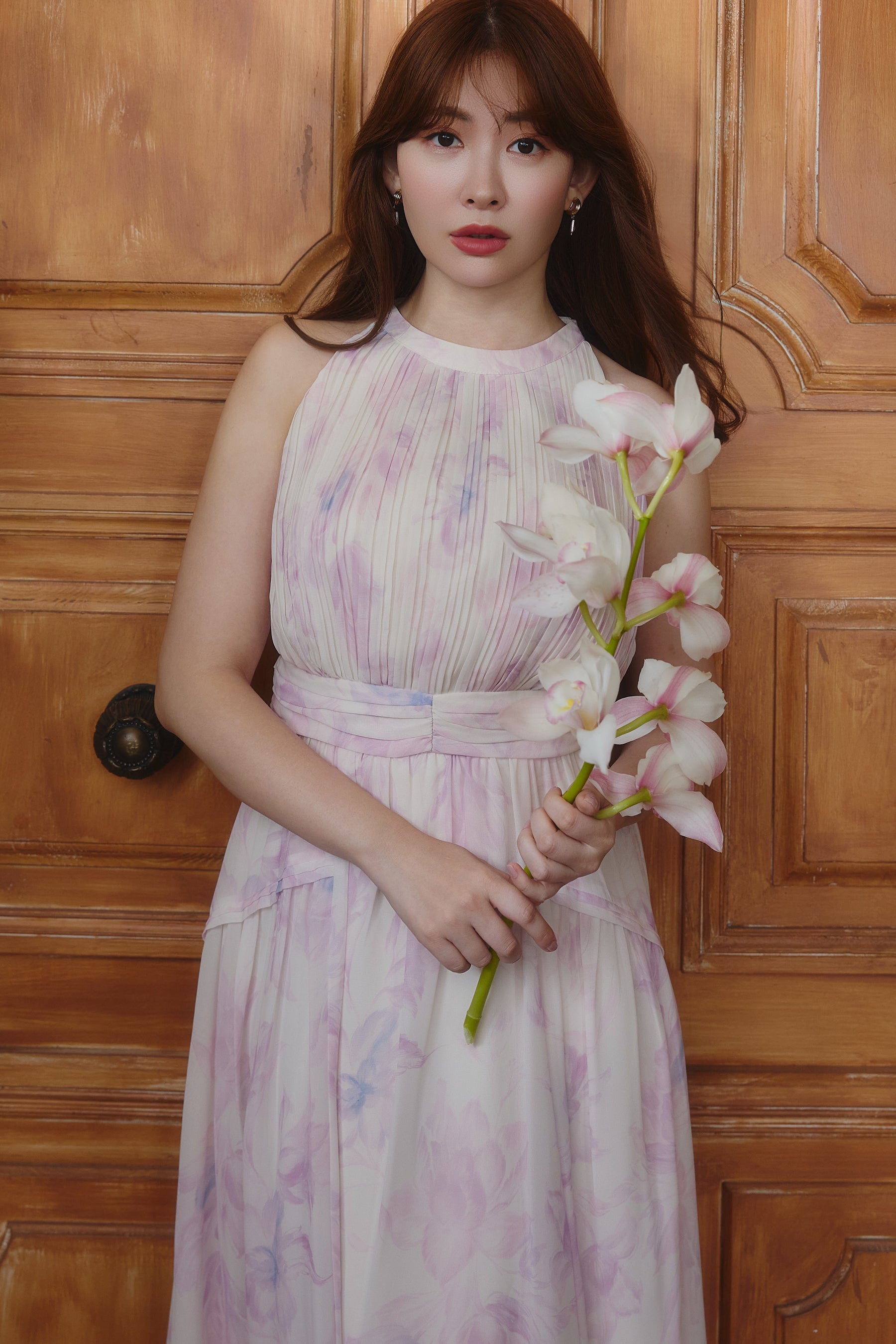 Lauris Chiffon Long Dress