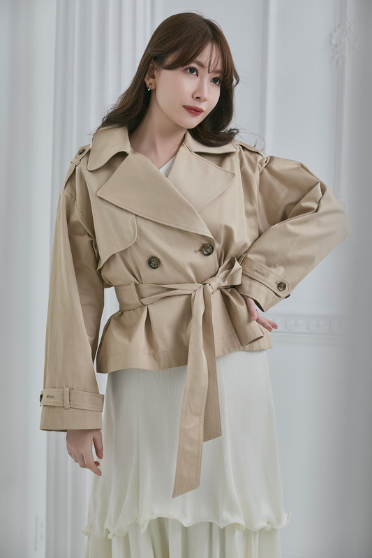 Meline Short Trench Coat