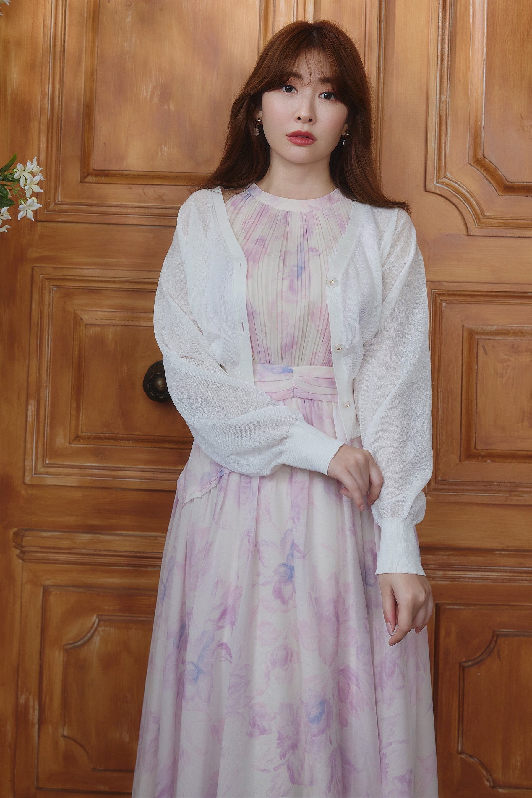 Lauris Chiffon Long Dress