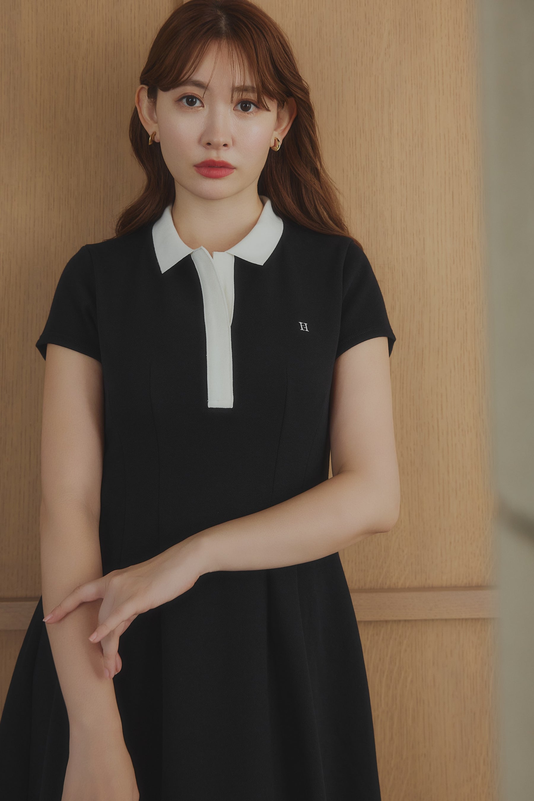 Short Sleeve Polo Dress