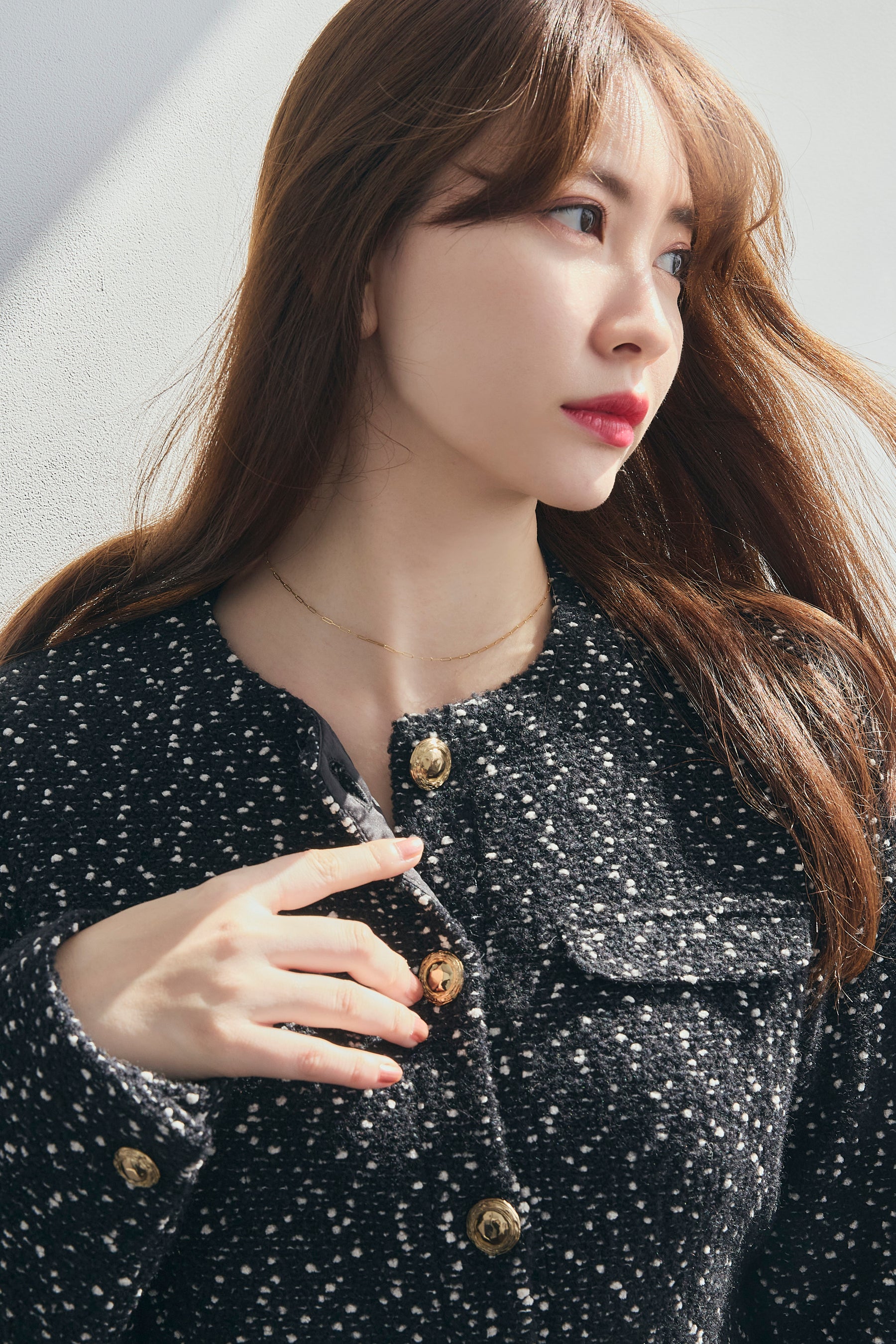 Square Chain Necklace