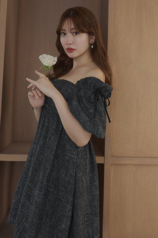 Colette Puff-Sleeve Dress