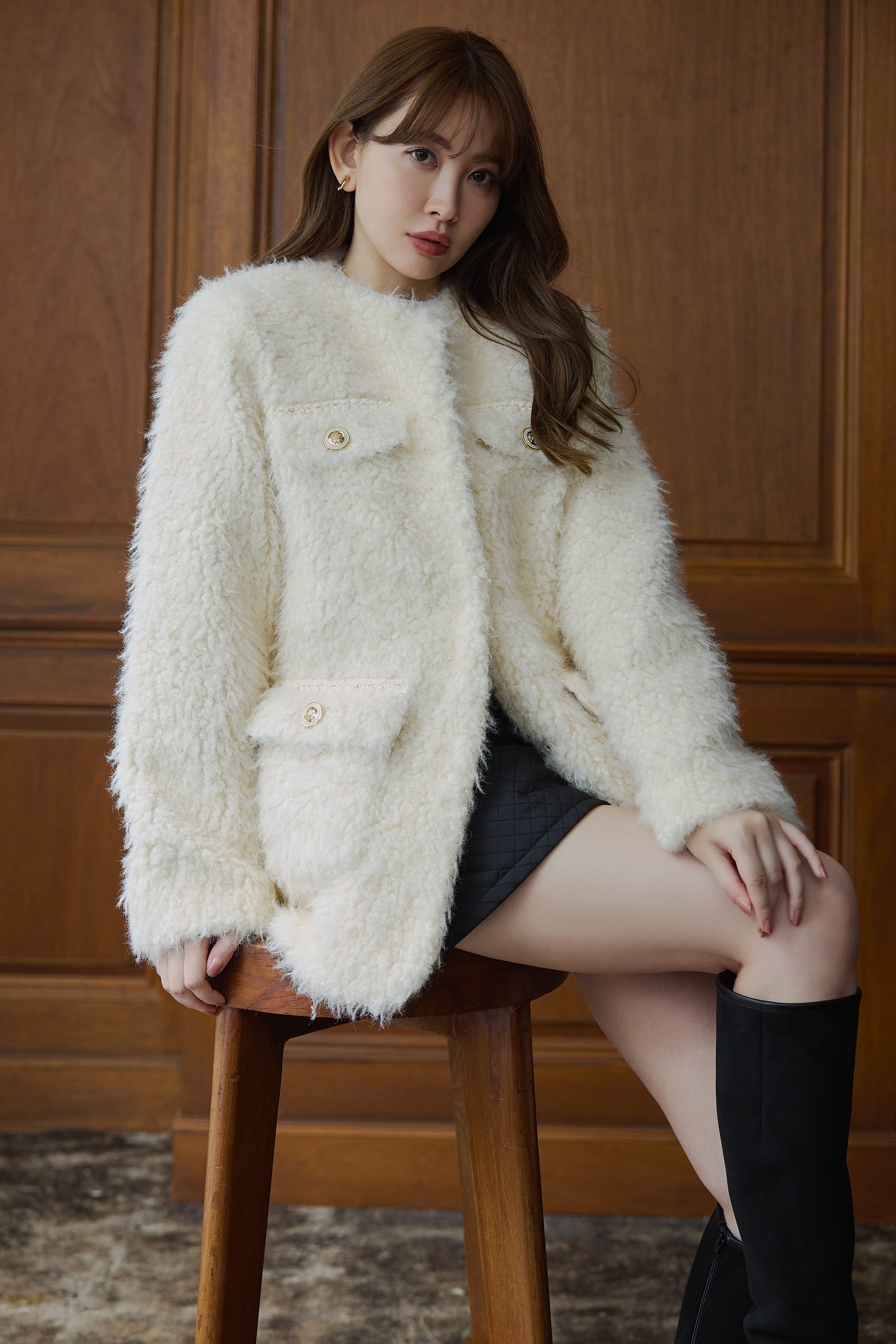 【新色】Royal Faux Fur Coat