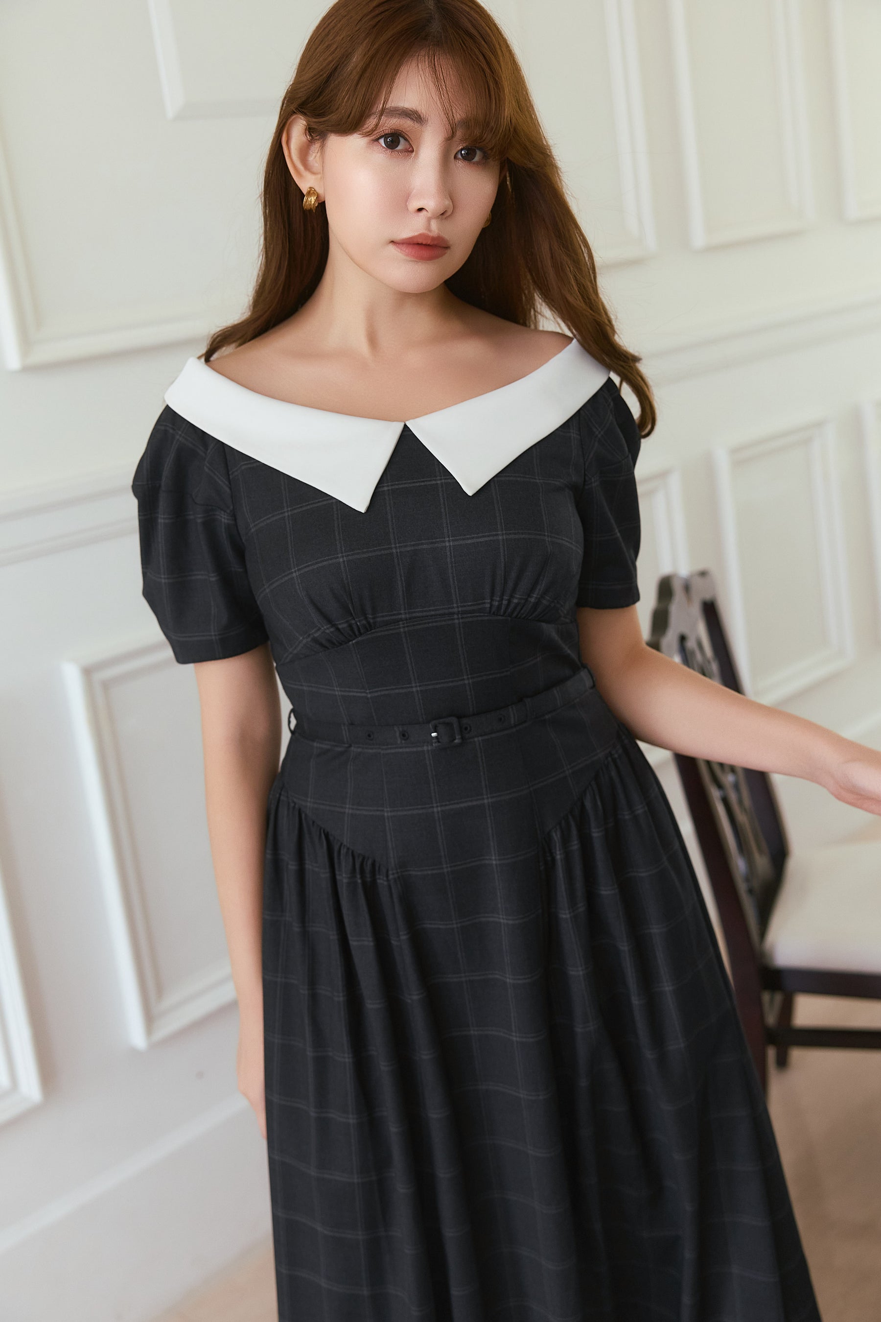 Coralie Belted Dress
