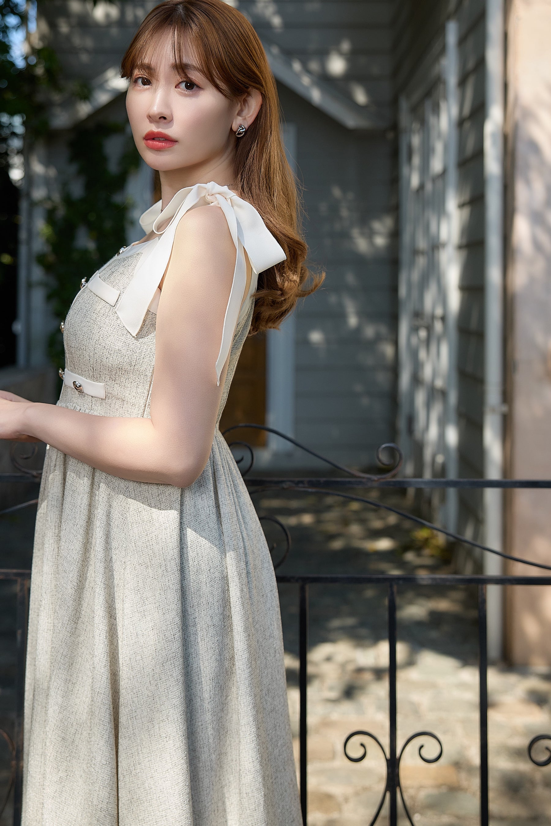 【新色】Verona Tweed Long Dress
