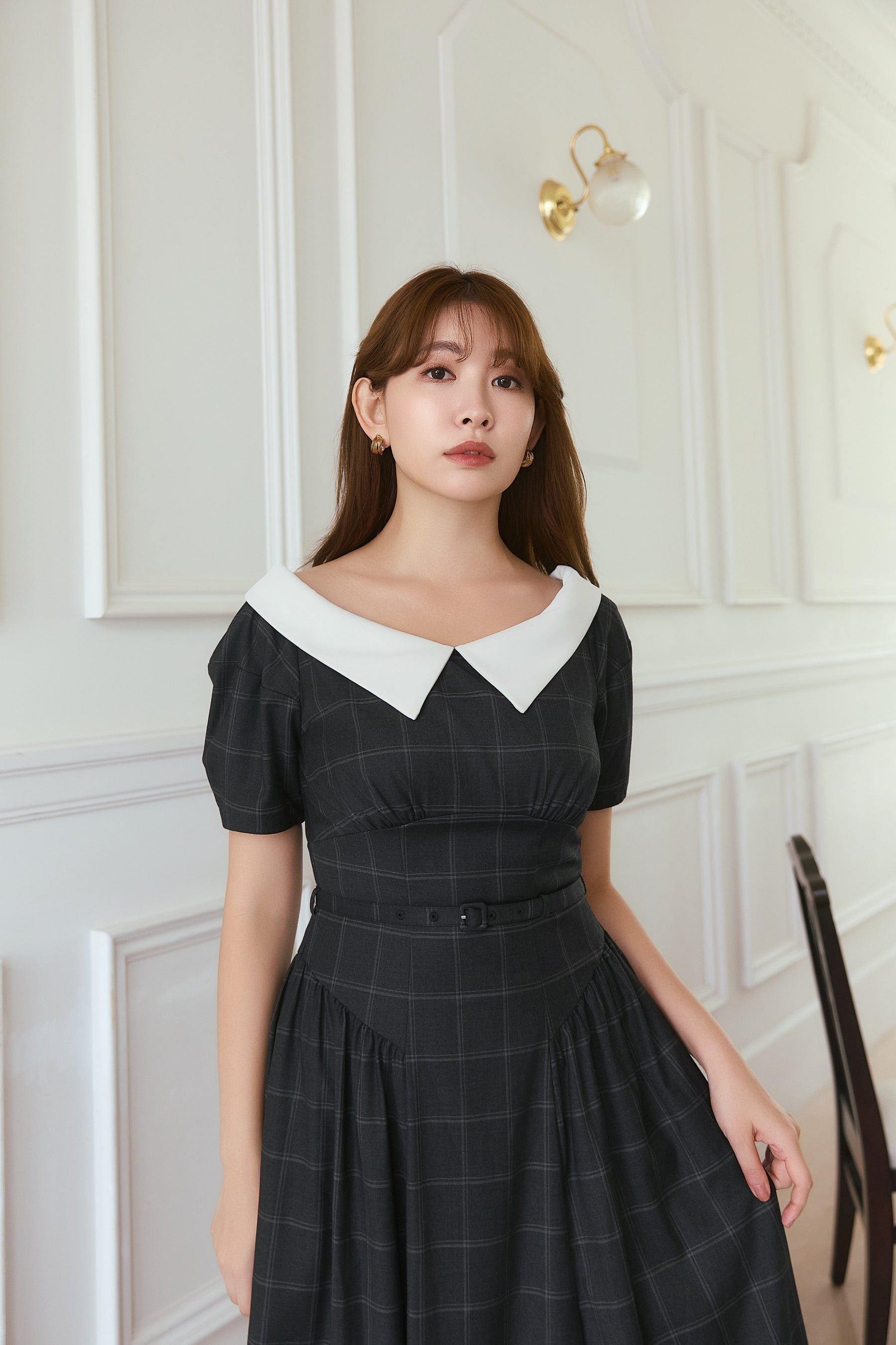 Coralie Belted Dress