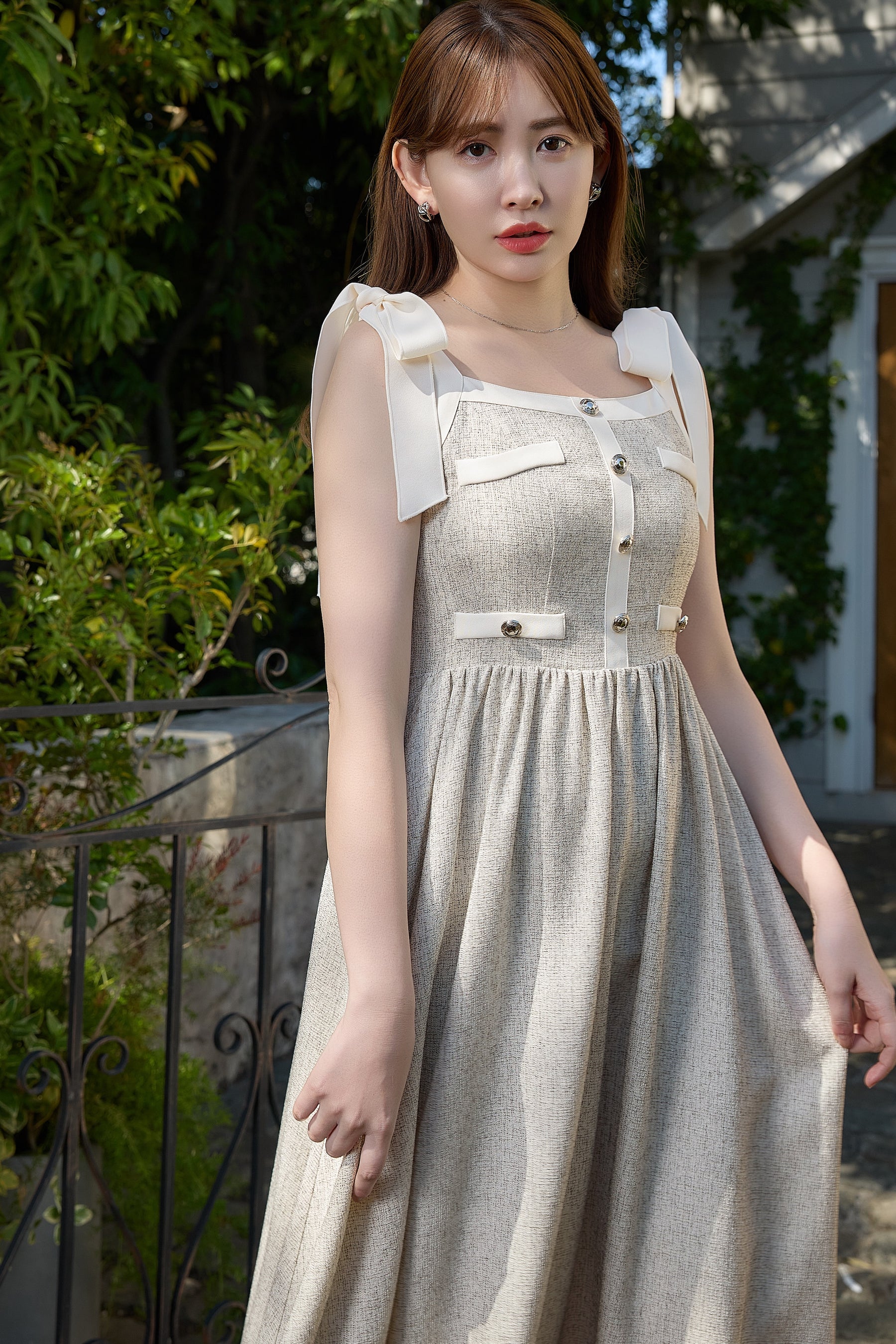 【新色】Verona Tweed Long Dress