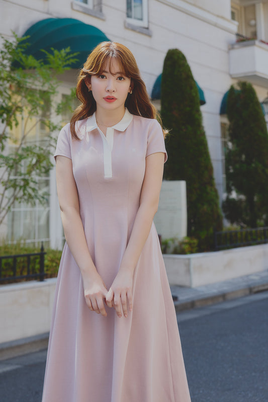 Short Sleeve Polo Dress