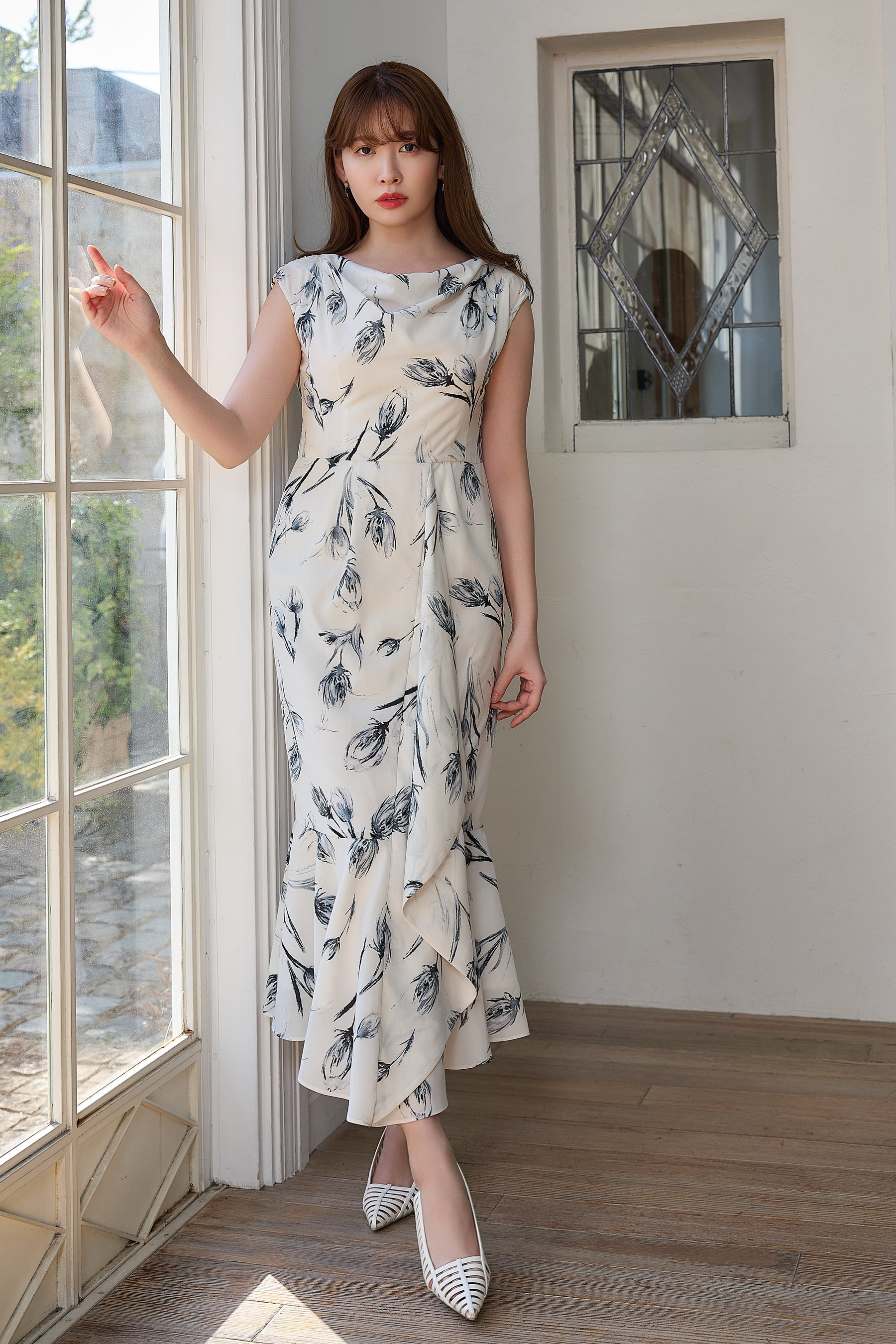 Lea Fleur Ruffled Dress
