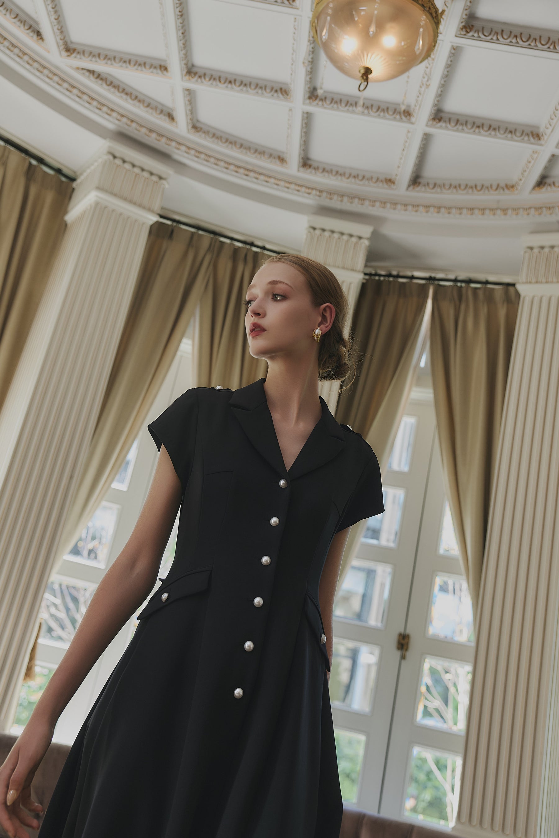 【9月中旬発送】Vol.1 Pearl Button Dress