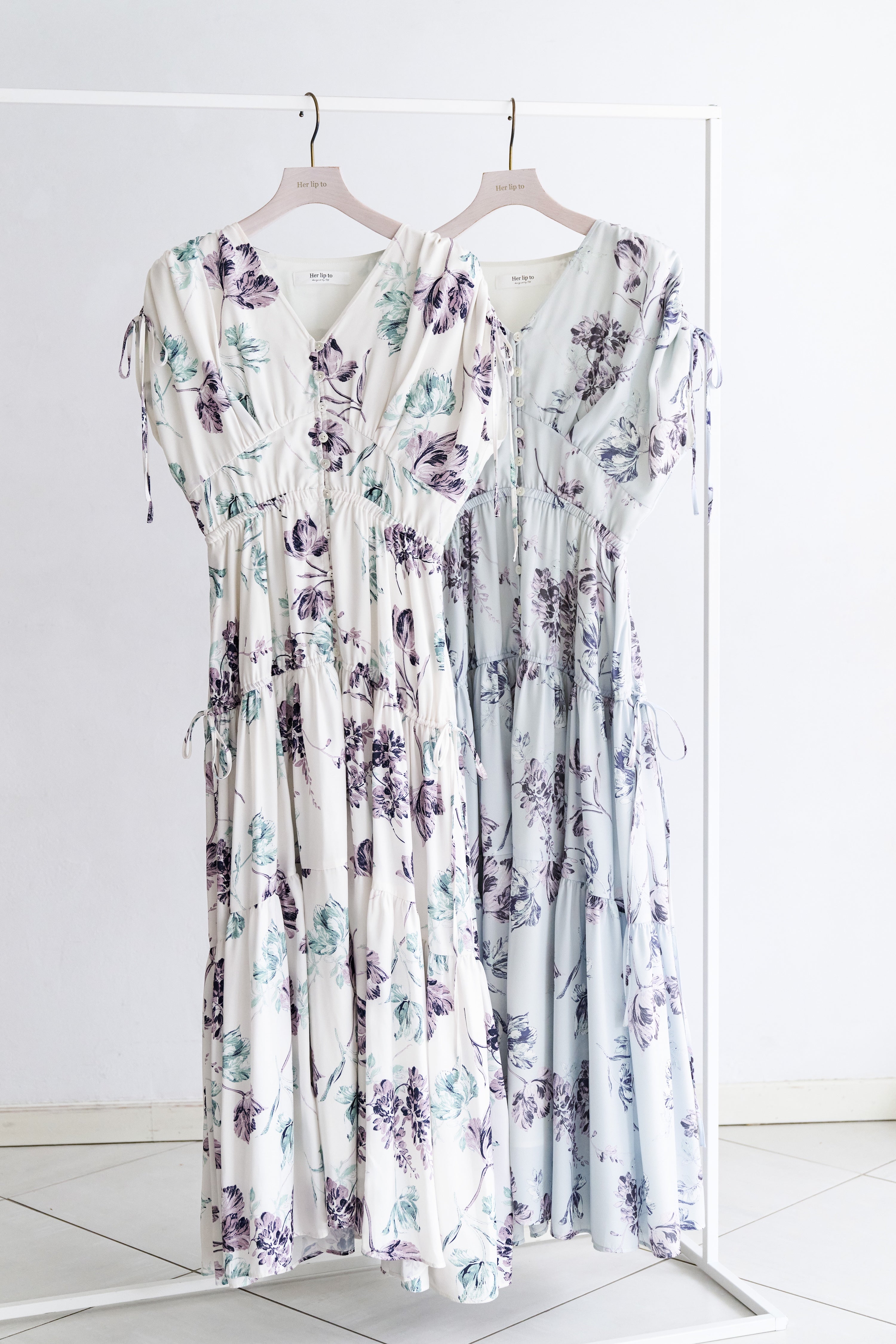 New color] Full Of Love Long Dress