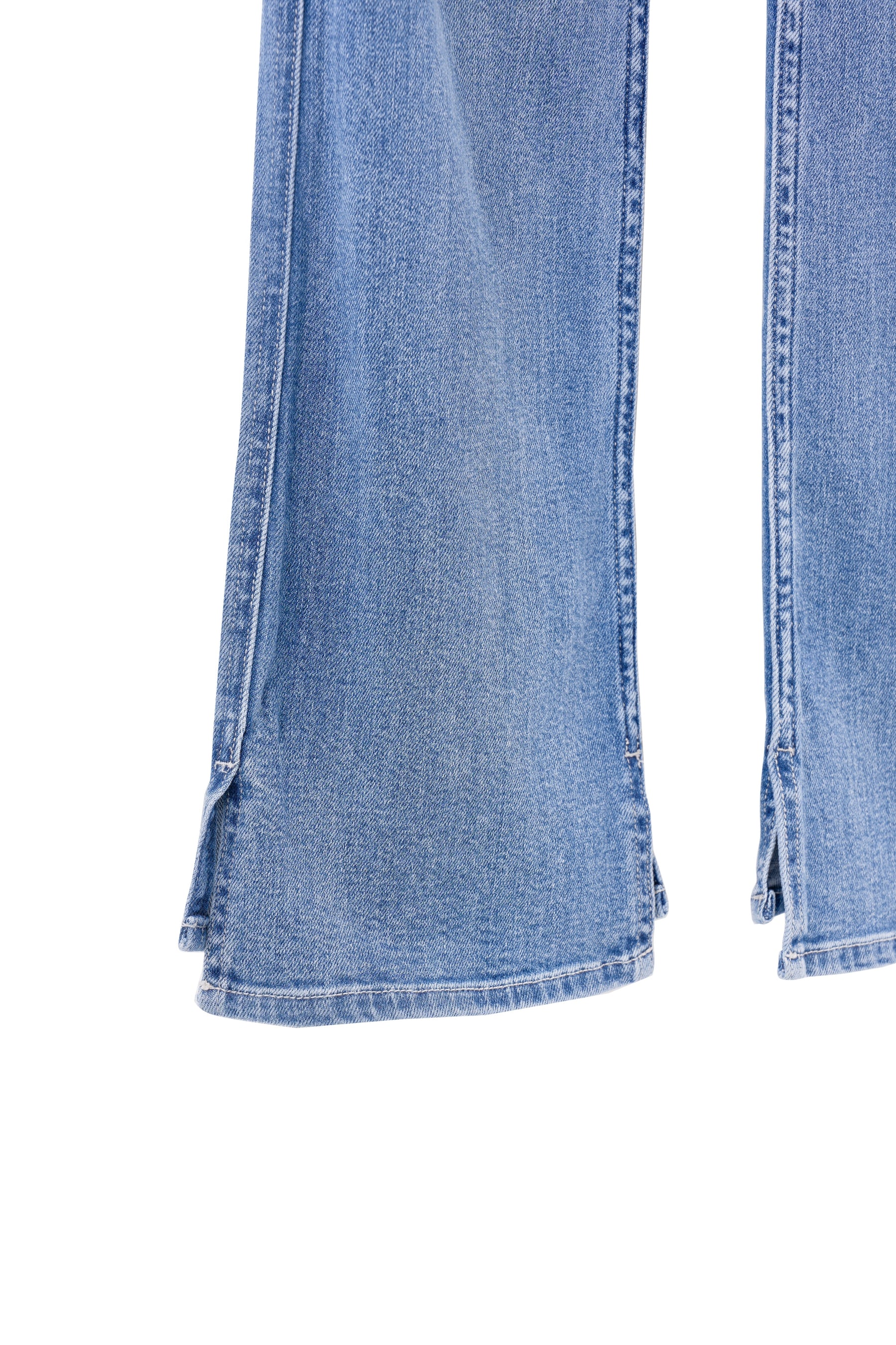 【light blue / blue】New York High-Waisted Jeans