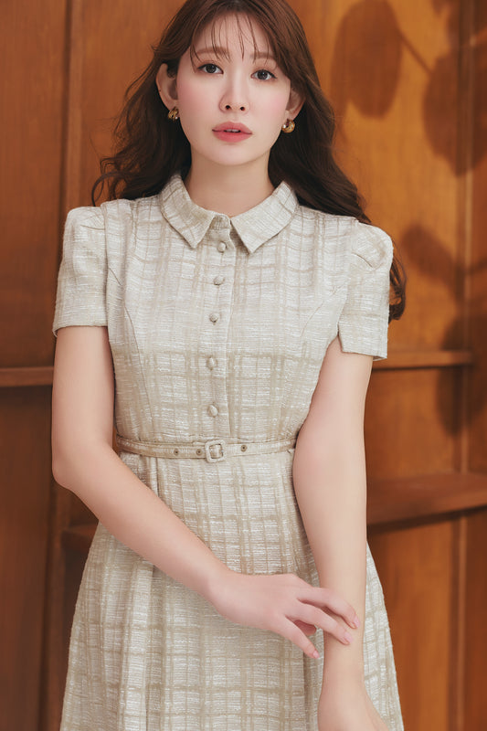 【5月上旬発送】【新色】Annecy Belted Dress