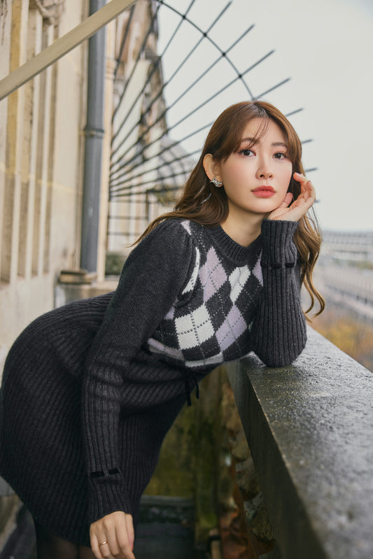 Crystal Ribbon Earrings