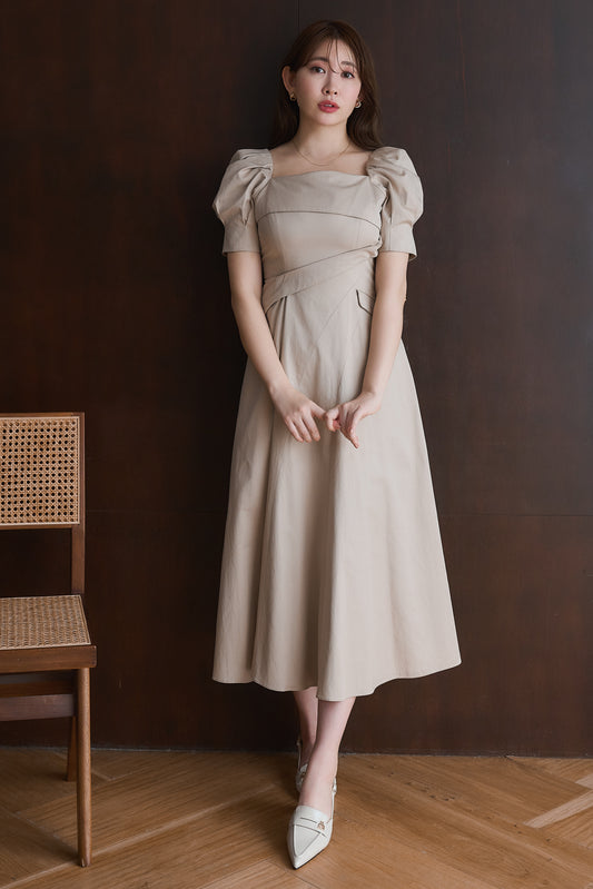 Troncais Puff Sleeve Dress
