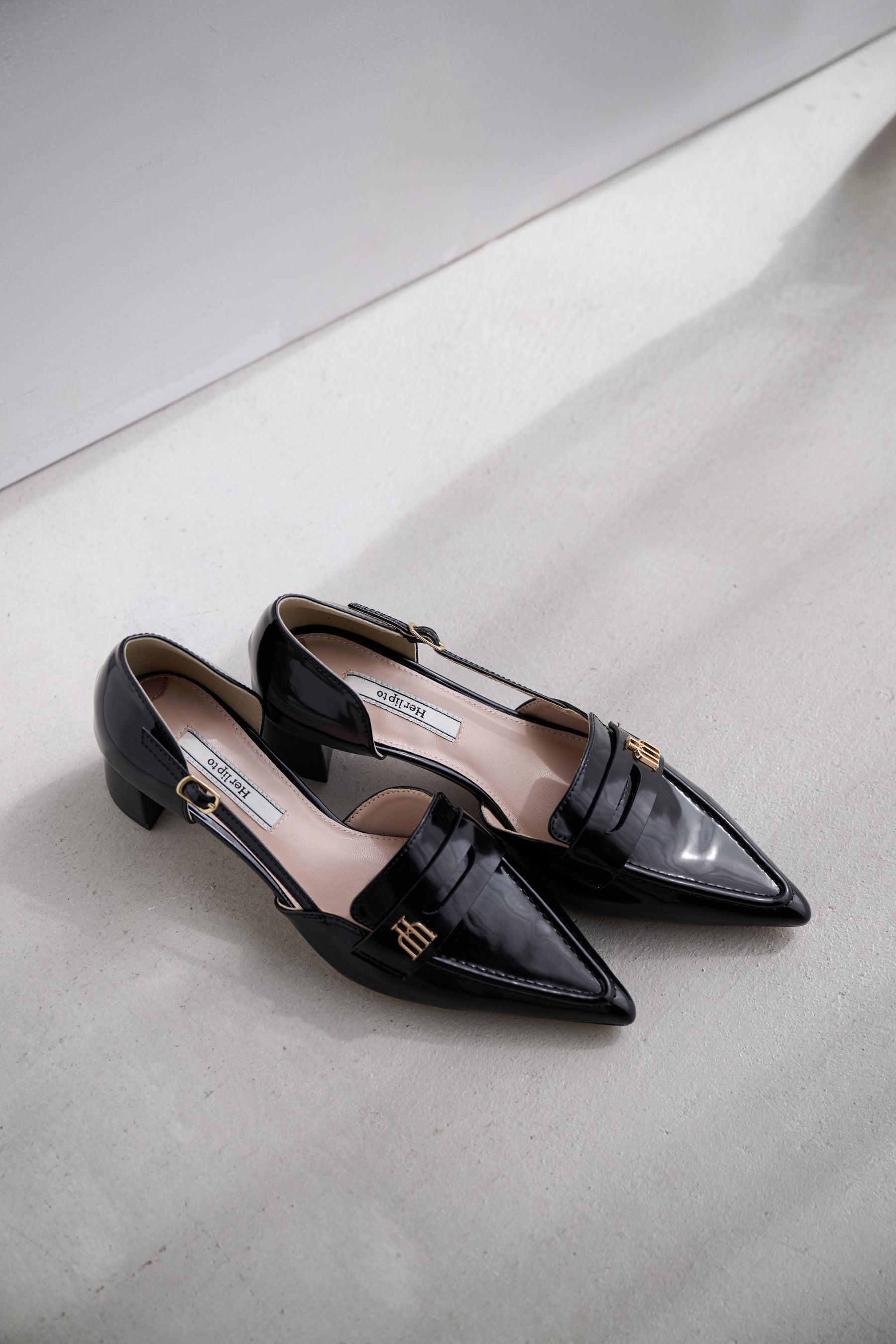 Trois Heel Loafers