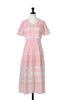 Clair Pintuck Lace Dress