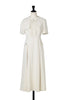 【off white】Nora Front Zip Dress