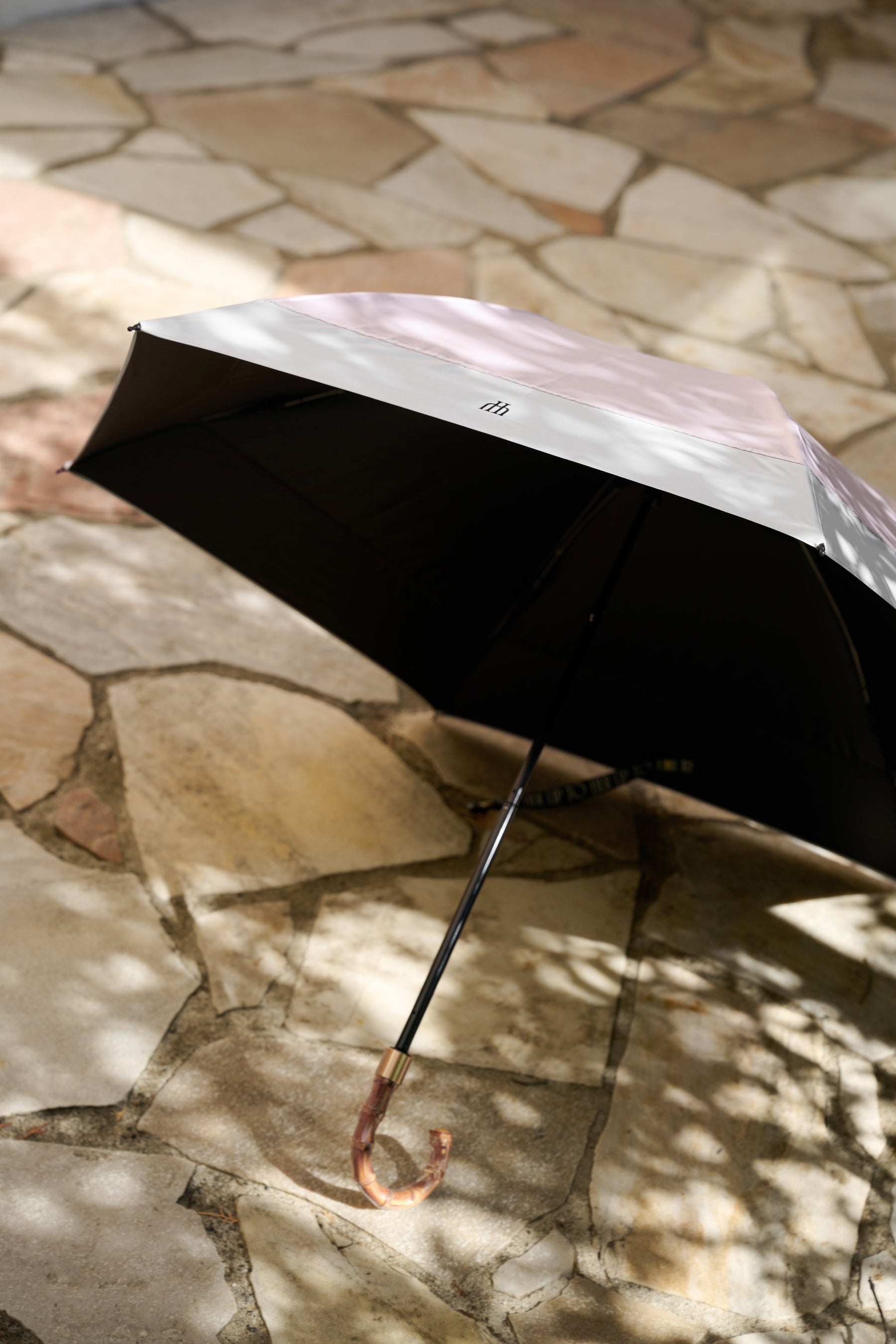 【6月上旬発送】Bicolor Bamboo Handle Umbrella