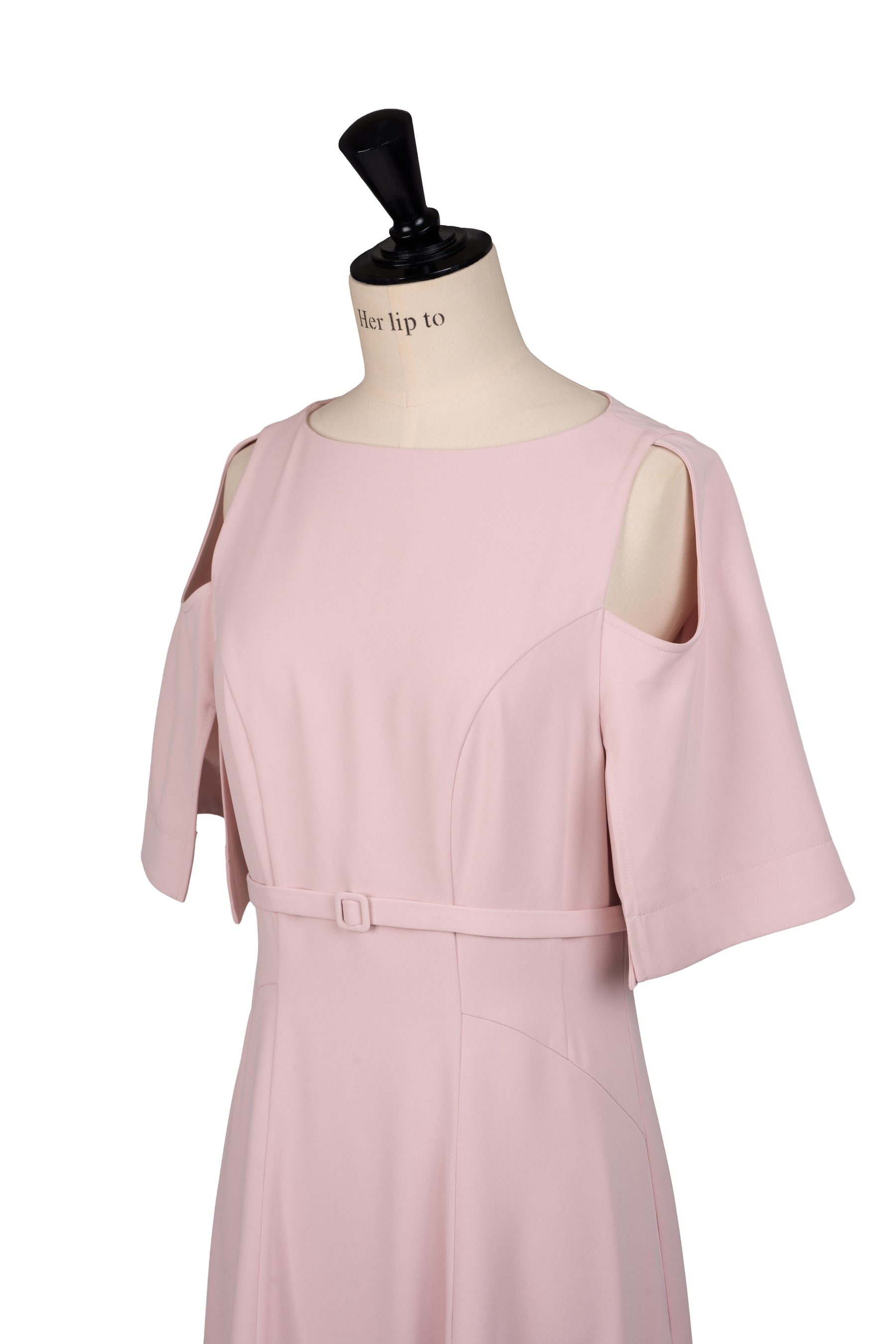 【新色】Adelaide Slit Sleeve Belted Dress