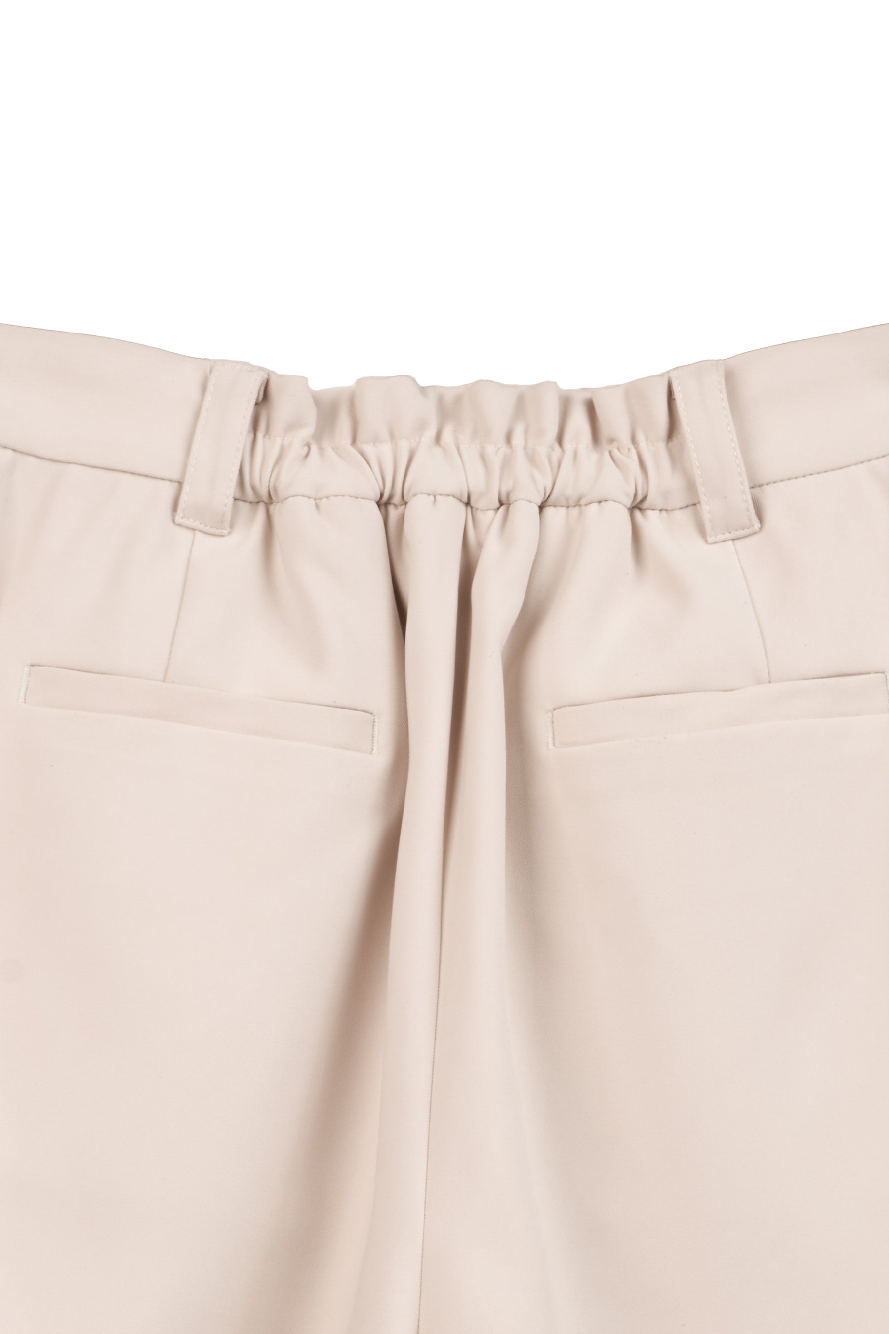 Front Tuck Twill Shorts