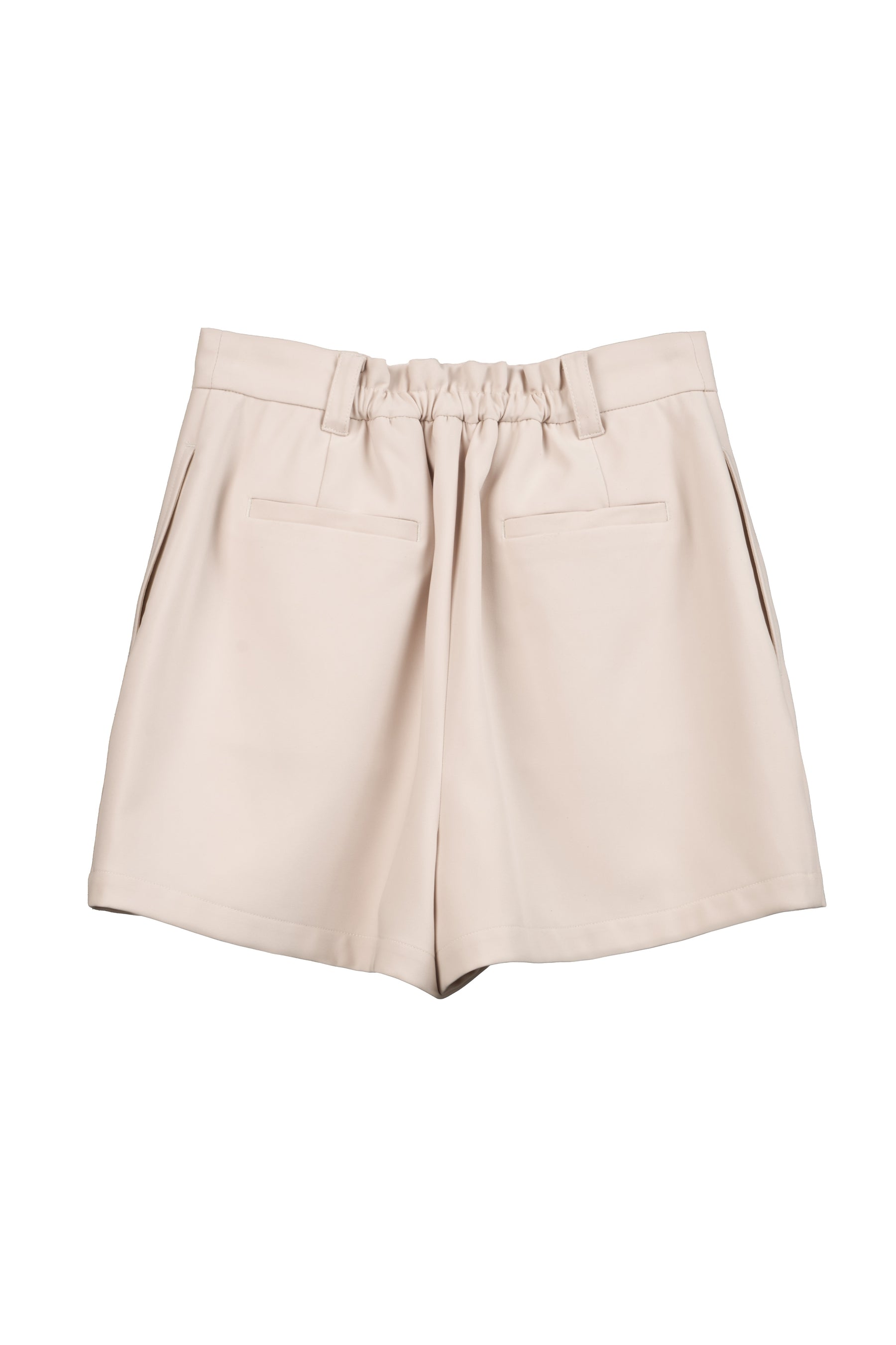 Front Tuck Twill Shorts