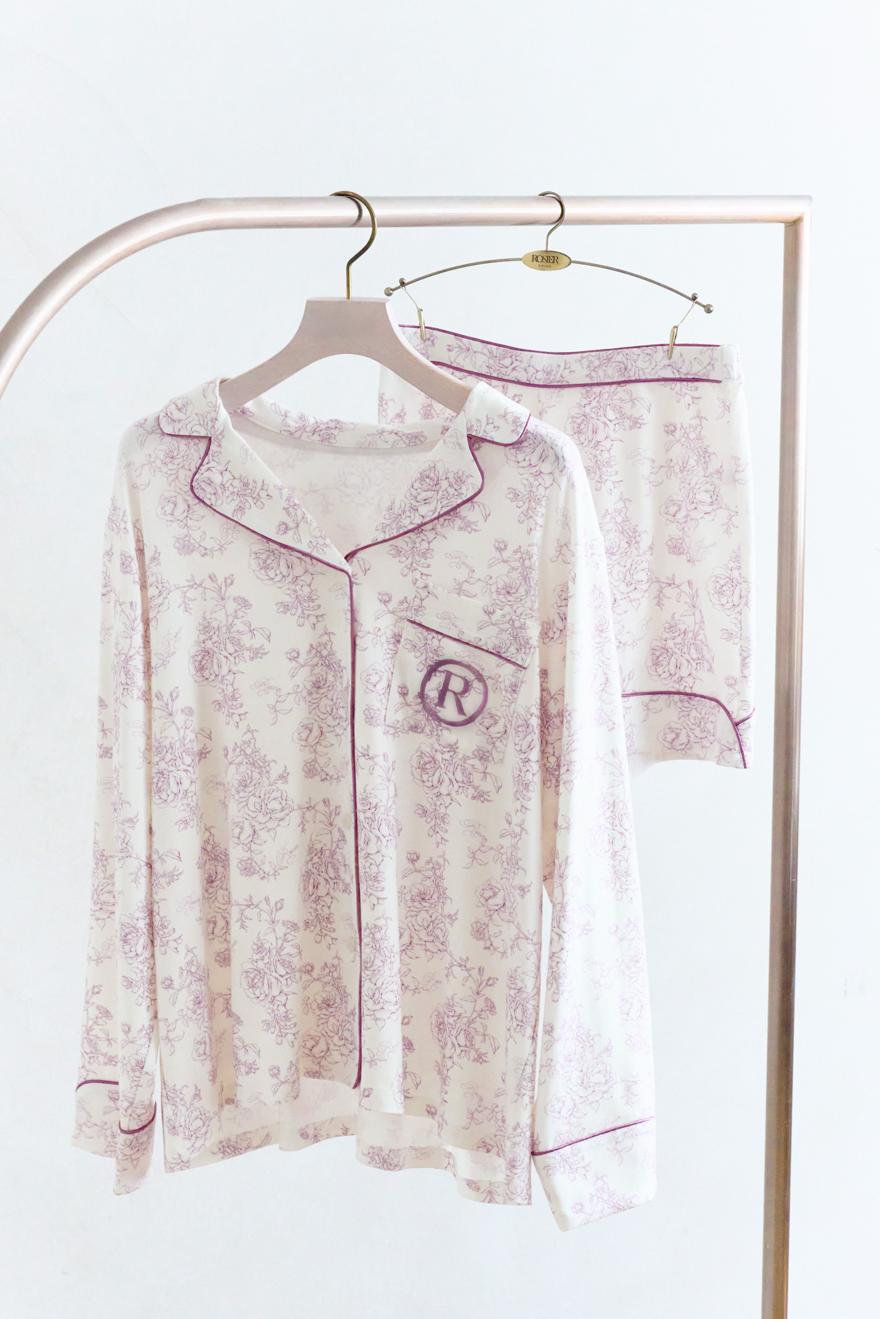 ROSIER Dream Pajama Long Sleeve