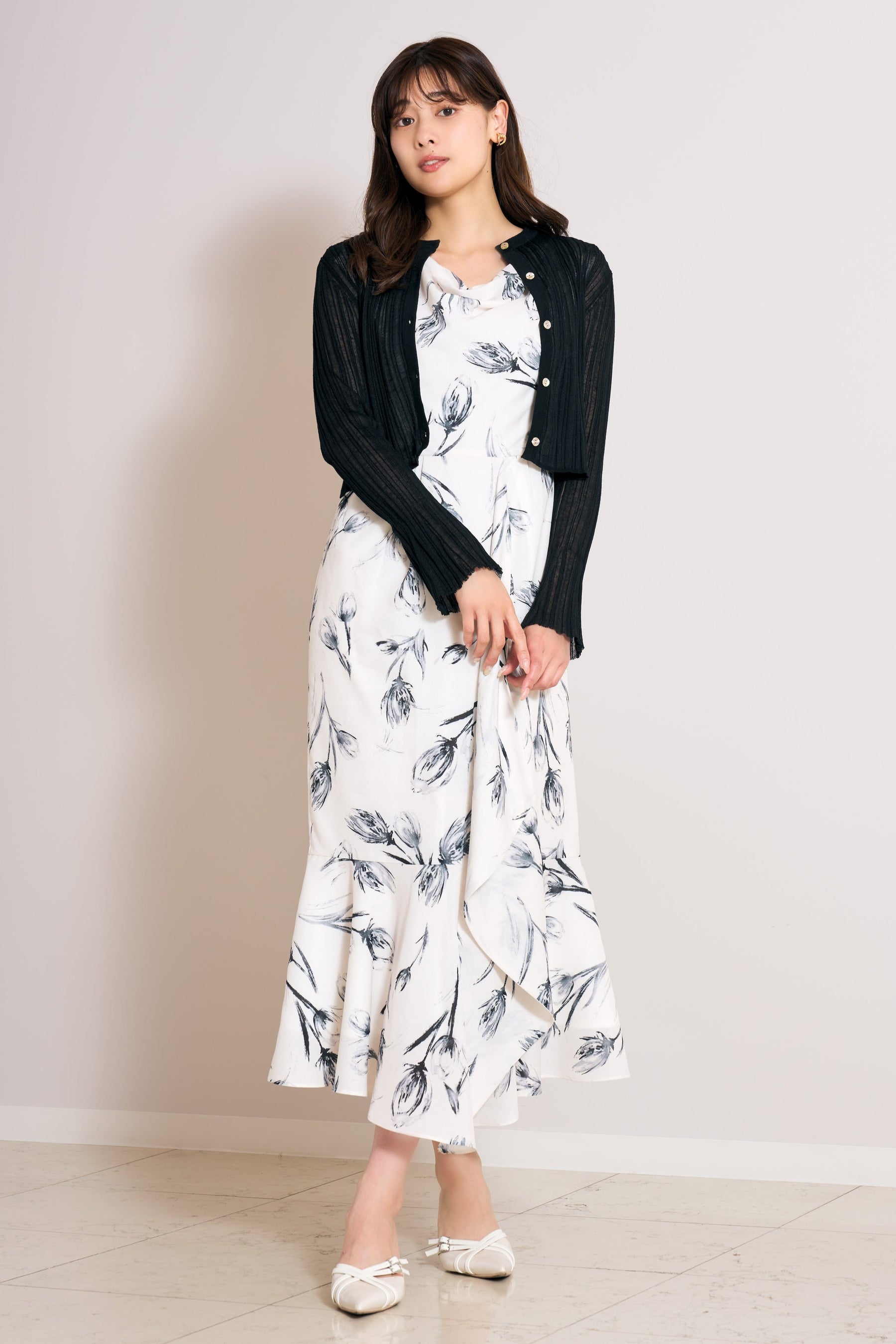 Lea Fleur Ruffled Dress
