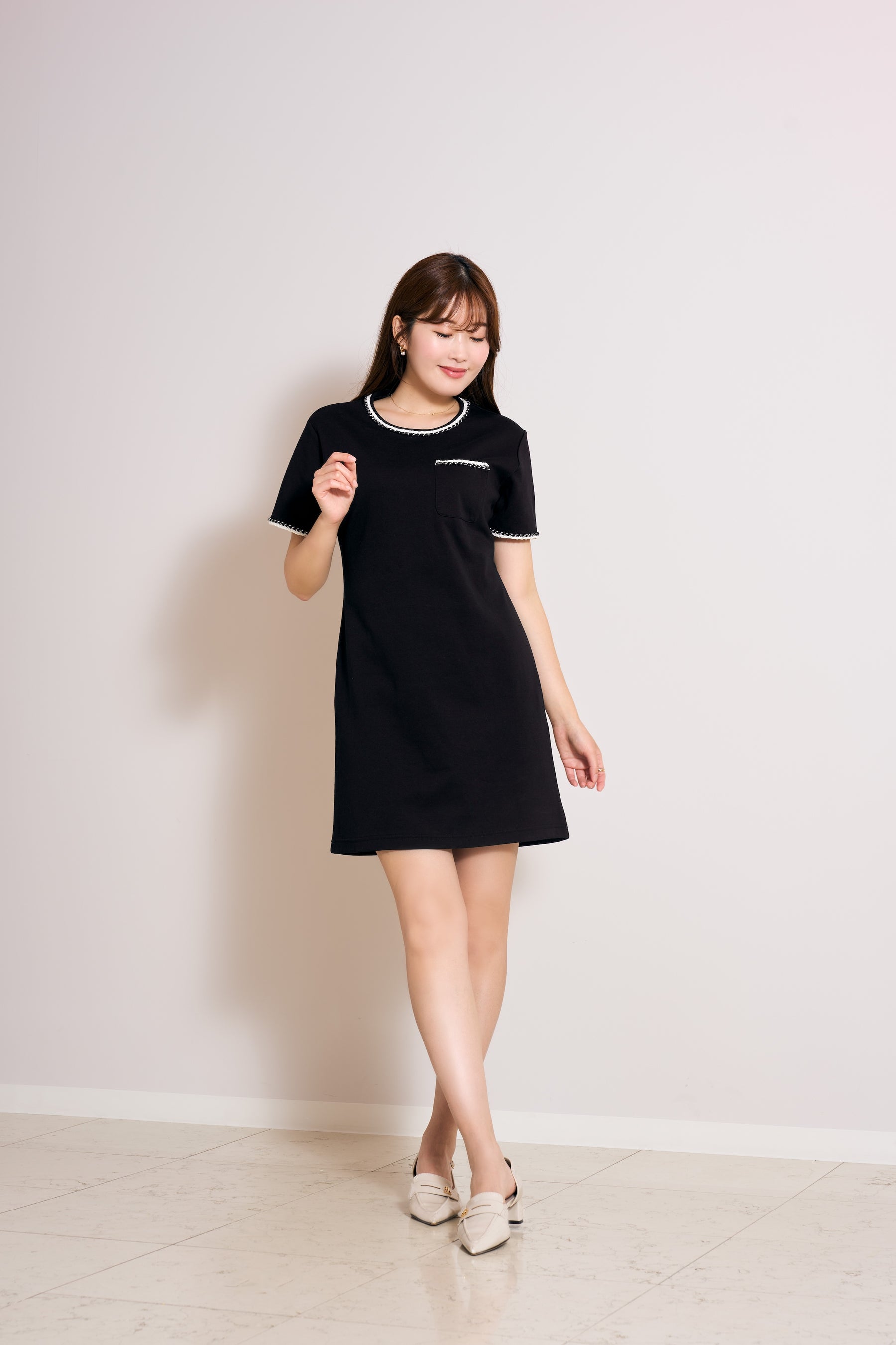 Braid Mini Dress