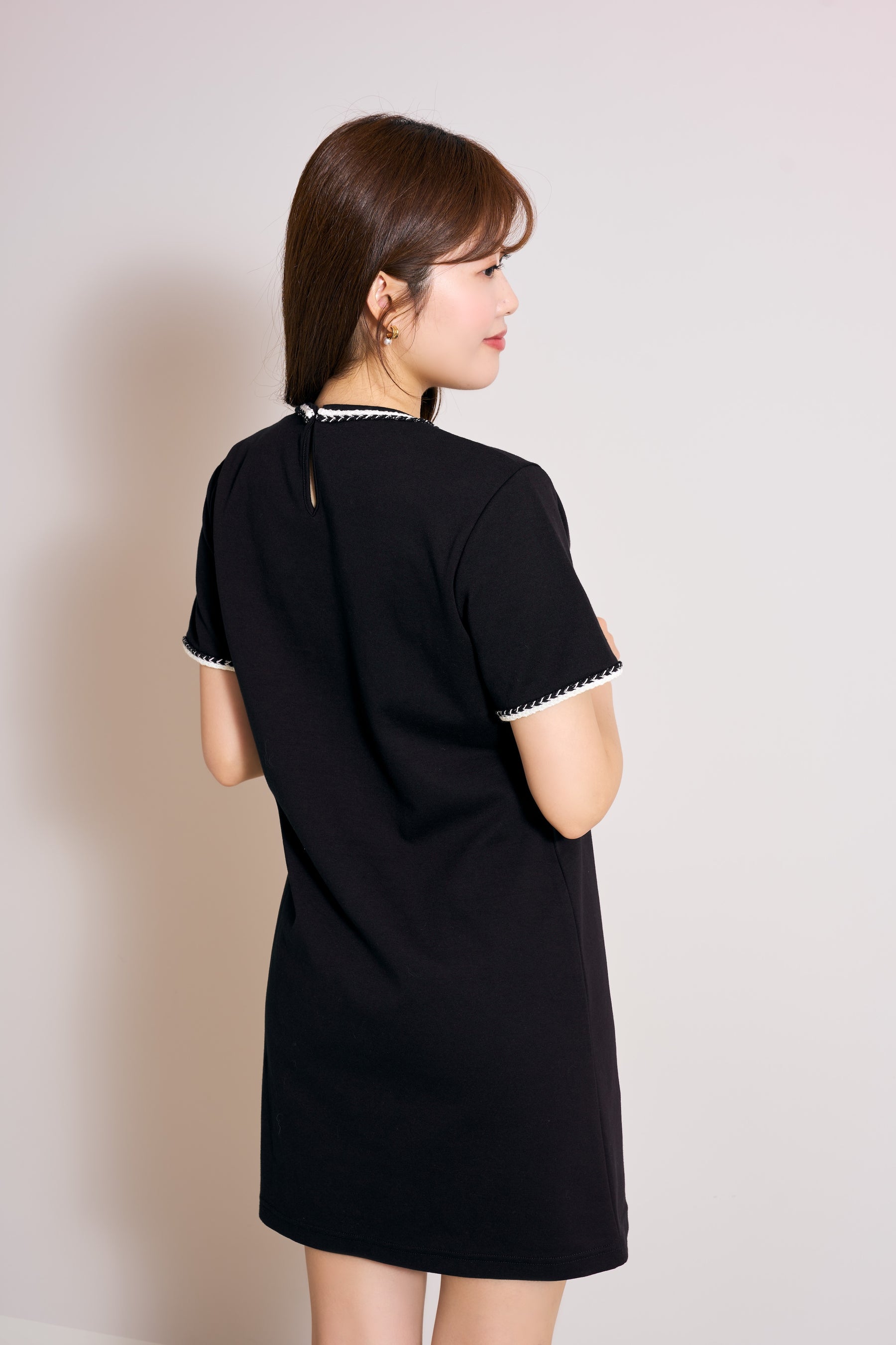 Braid Mini Dress