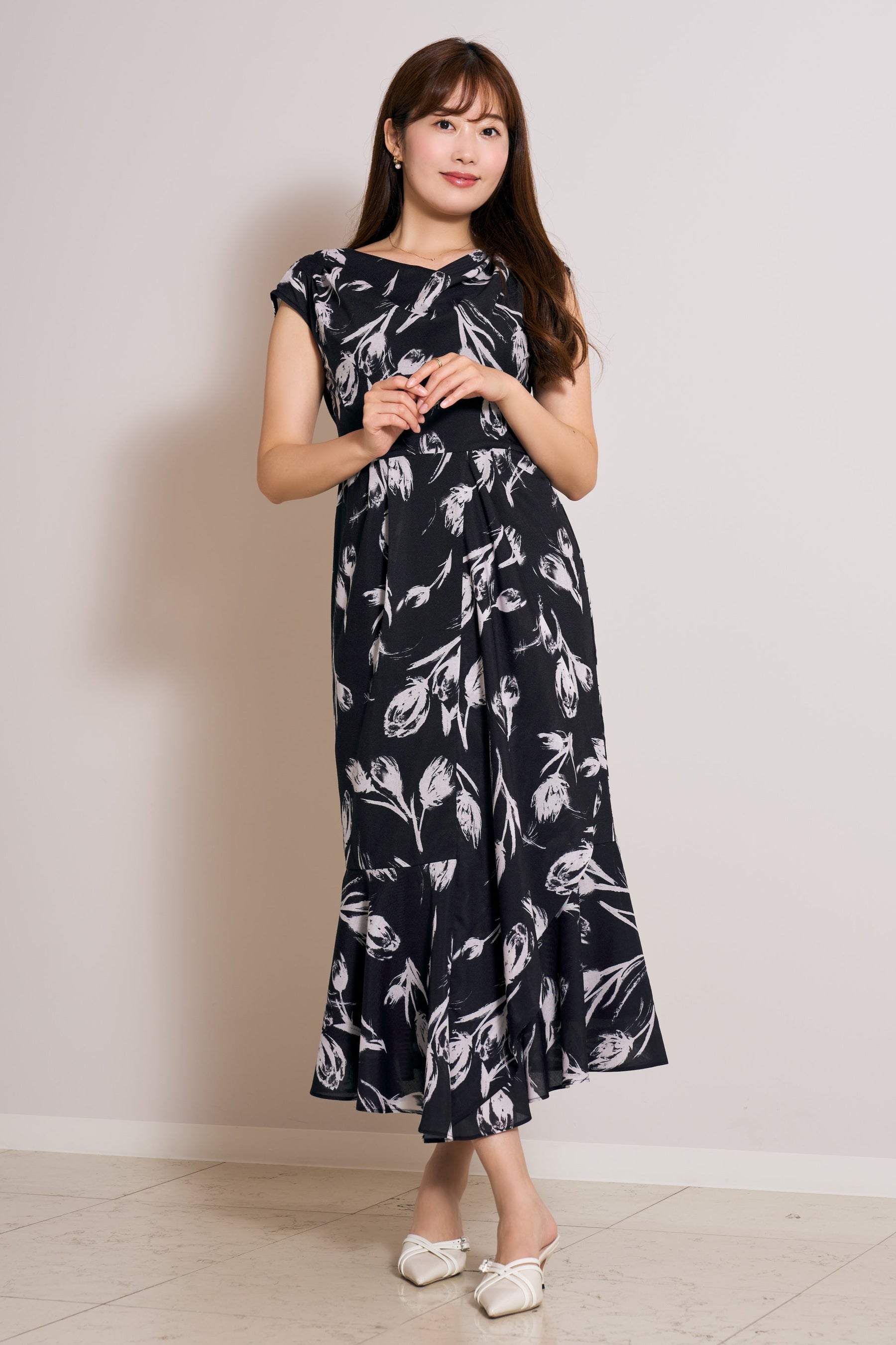 Lea Fleur Ruffled Dress