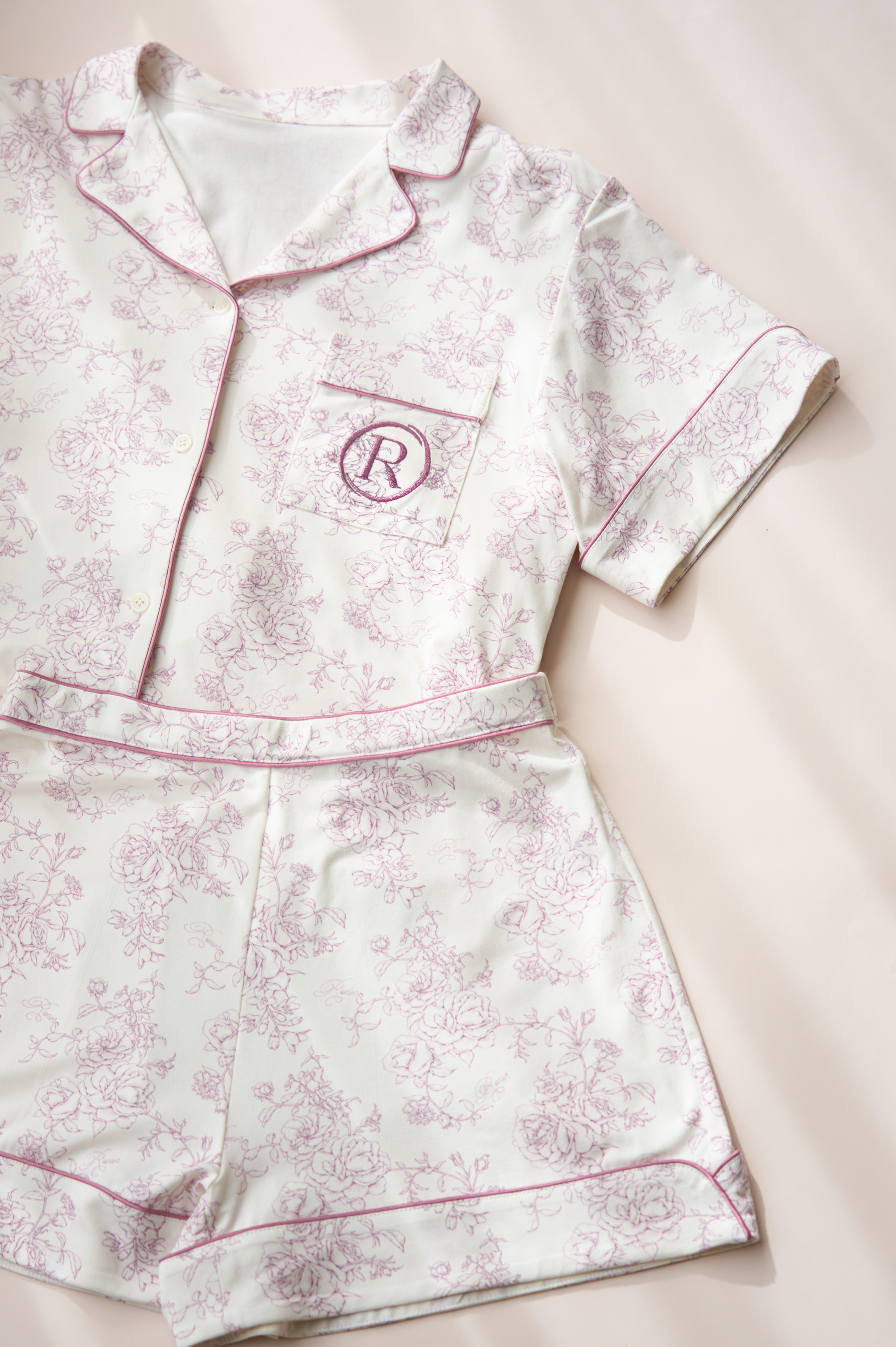 ROSIER Dream Pajama Short Pants