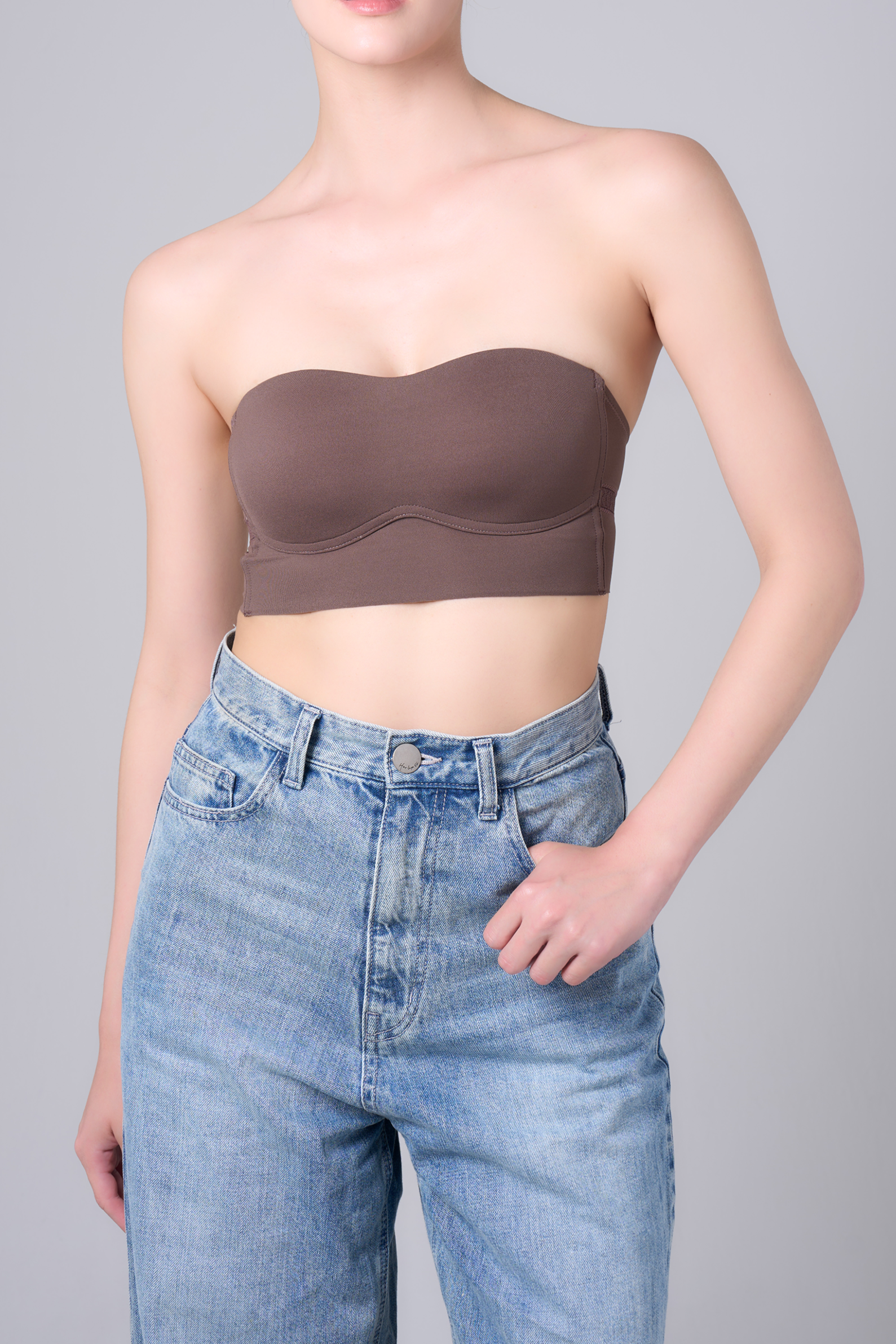 ROSIER Bandeau Bra