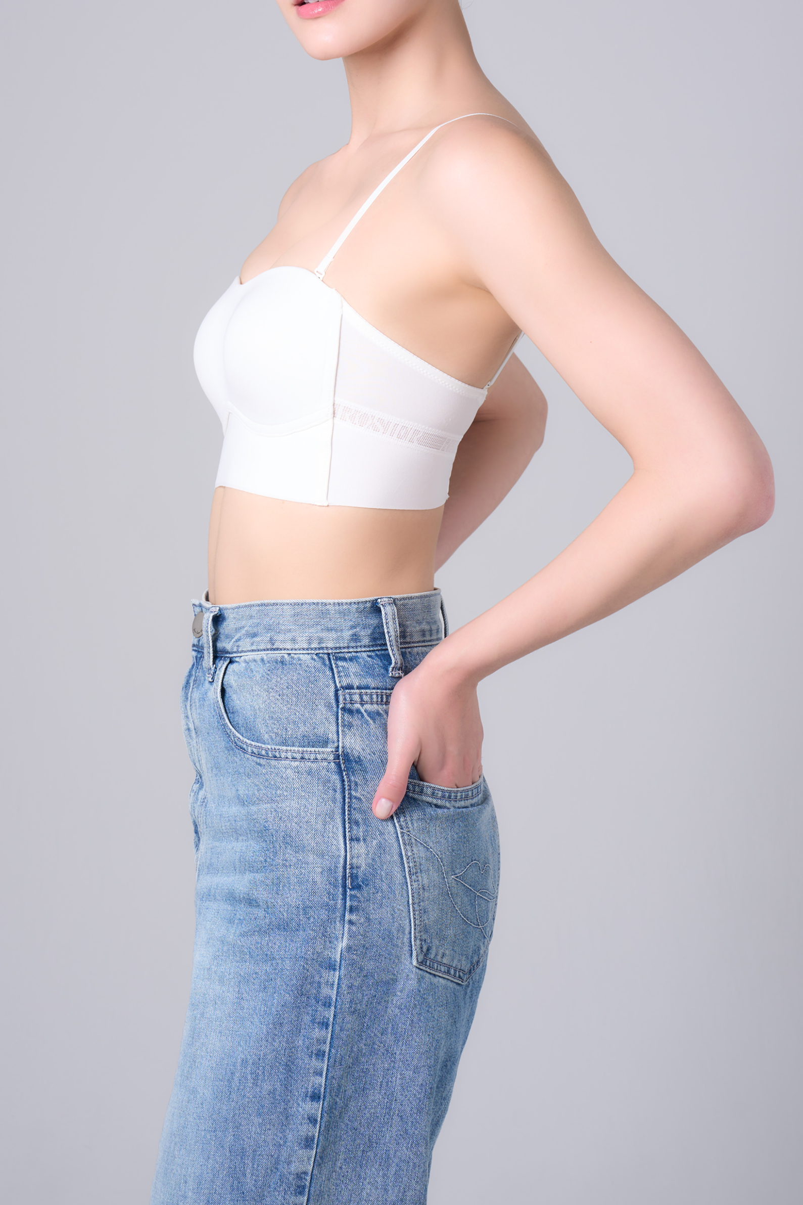 ROSIER Bandeau Bra