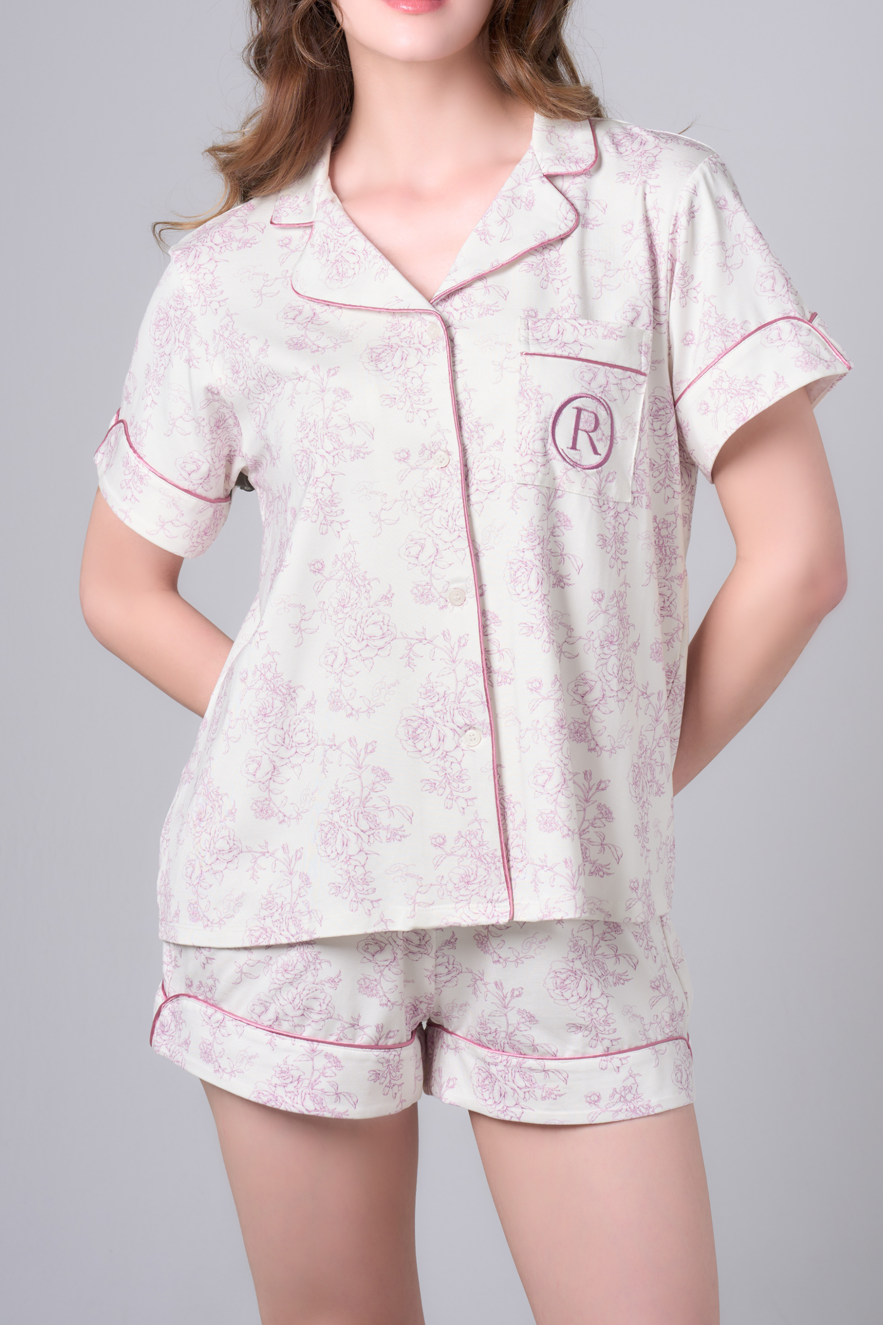 ROSIER Dream Pajama Short Pants
