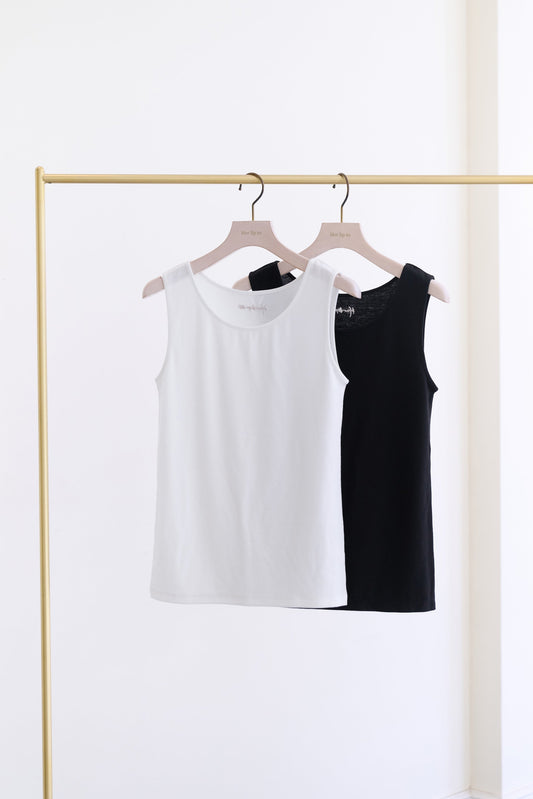 Ribbed Jersey Tank