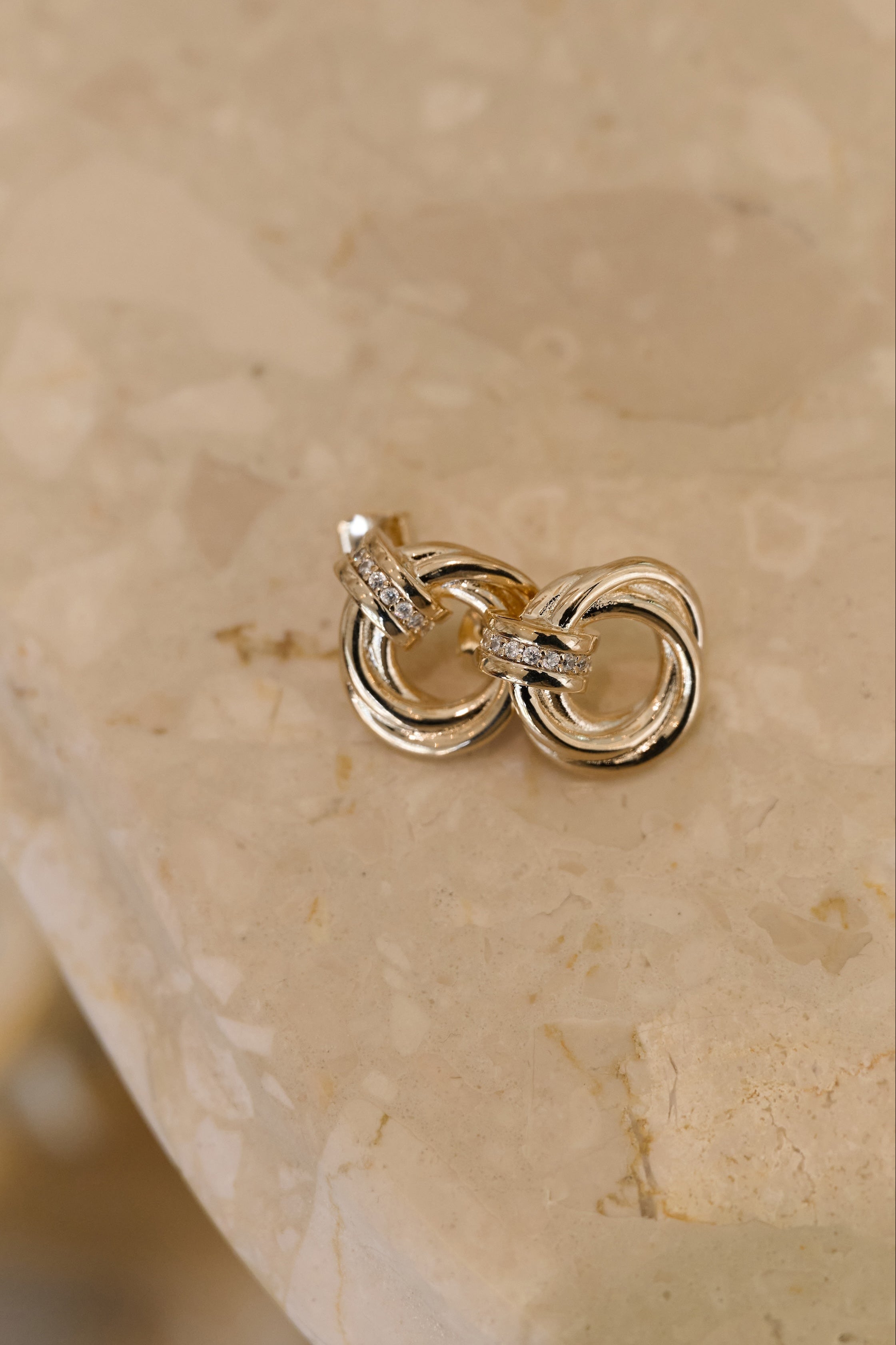 Twisted Hoop Pierces/Earrings