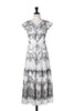 Jendaya Lace-Print Dress